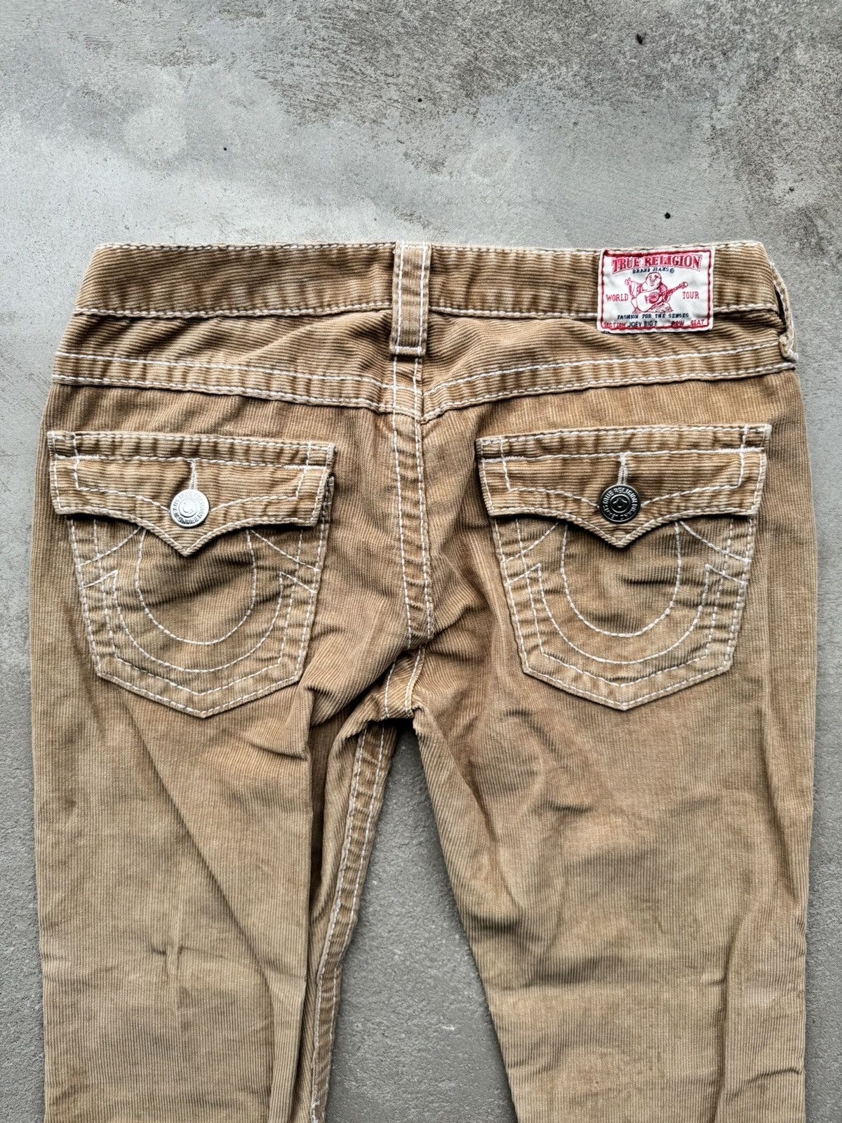 True Religion True Religion Vintage Y2k Flared Courduroy Pants Size US 30 / EU 46 - 2 Thumbnail