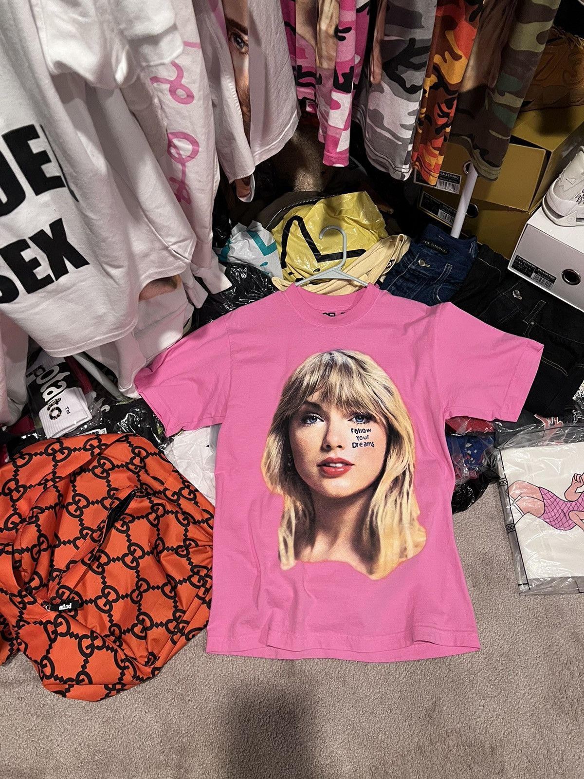 Asspizza × Marcel Zago Gospel Pink Shirt | Marcel Zago | Asspizza Size US S / EU 44-46 / 1 - 1 Thumbnail