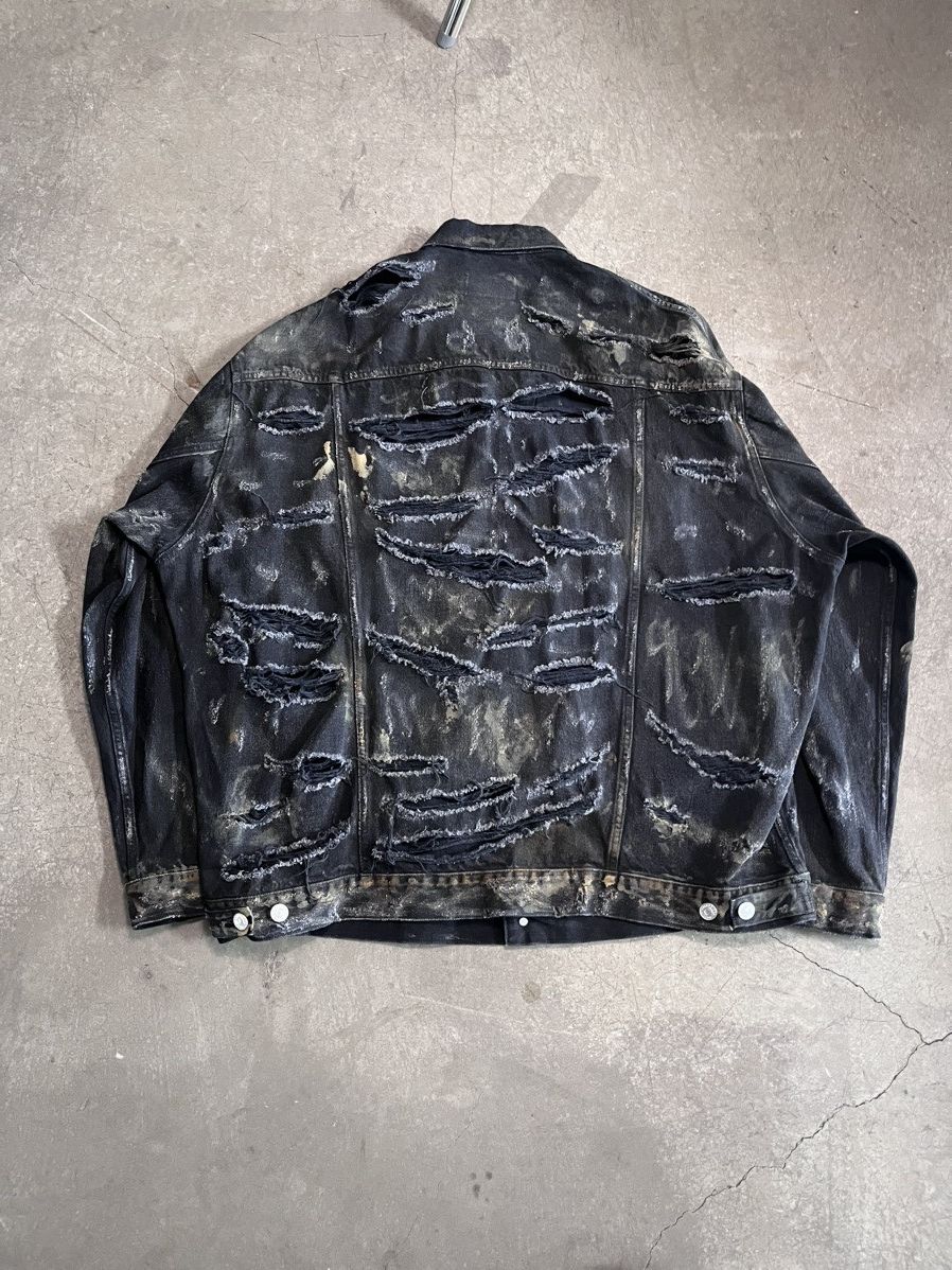 Balenciaga SS23 ‘Mud Show’ Super Destroyed Trucker Size US M / EU 48-50 / 2 - 2 Thumbnail