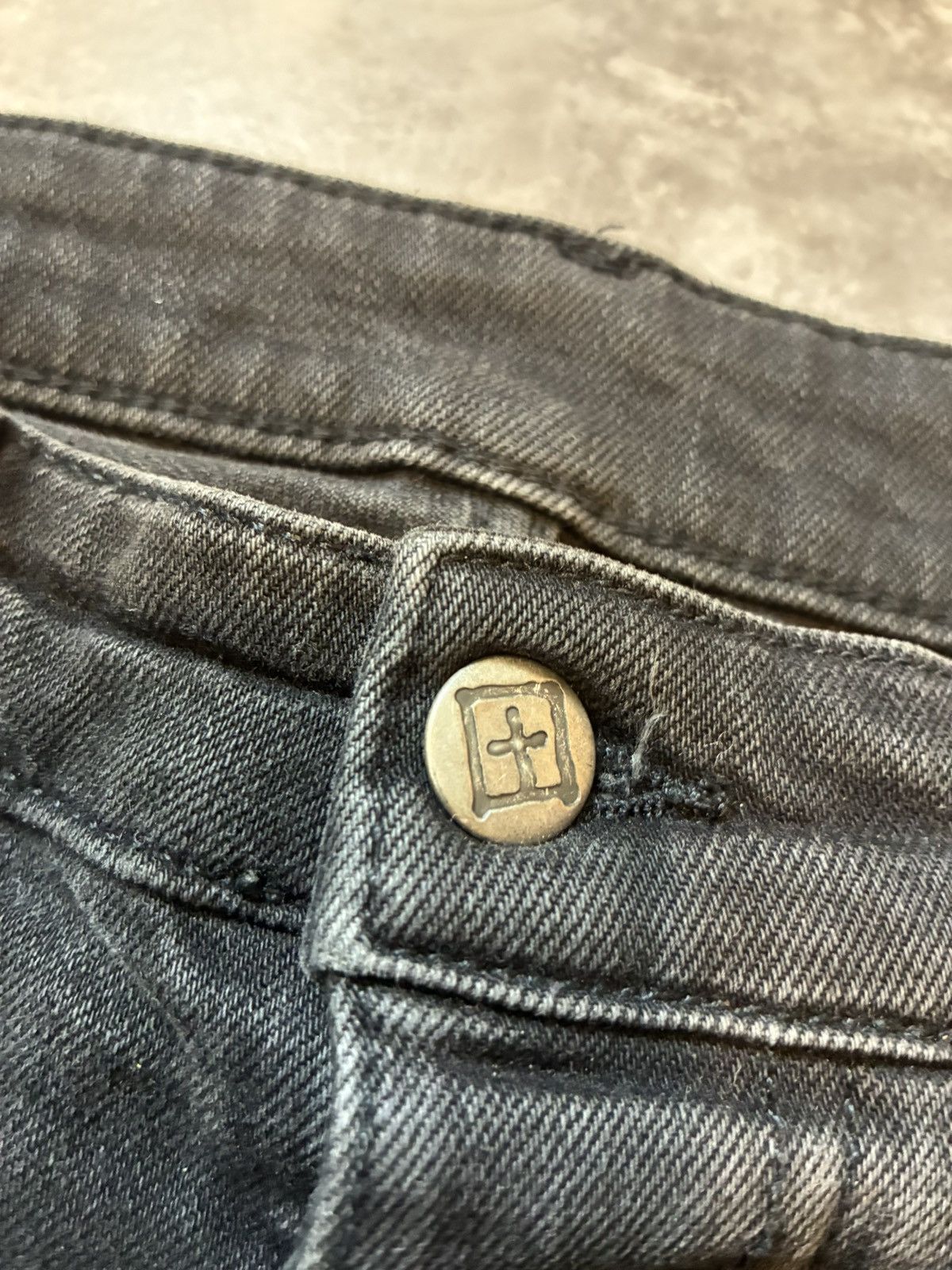 Ksubi 1-1 Ksubi x DSquared2 Black distressed skinny jeans Size US 32 / EU 48 - 3 Thumbnail