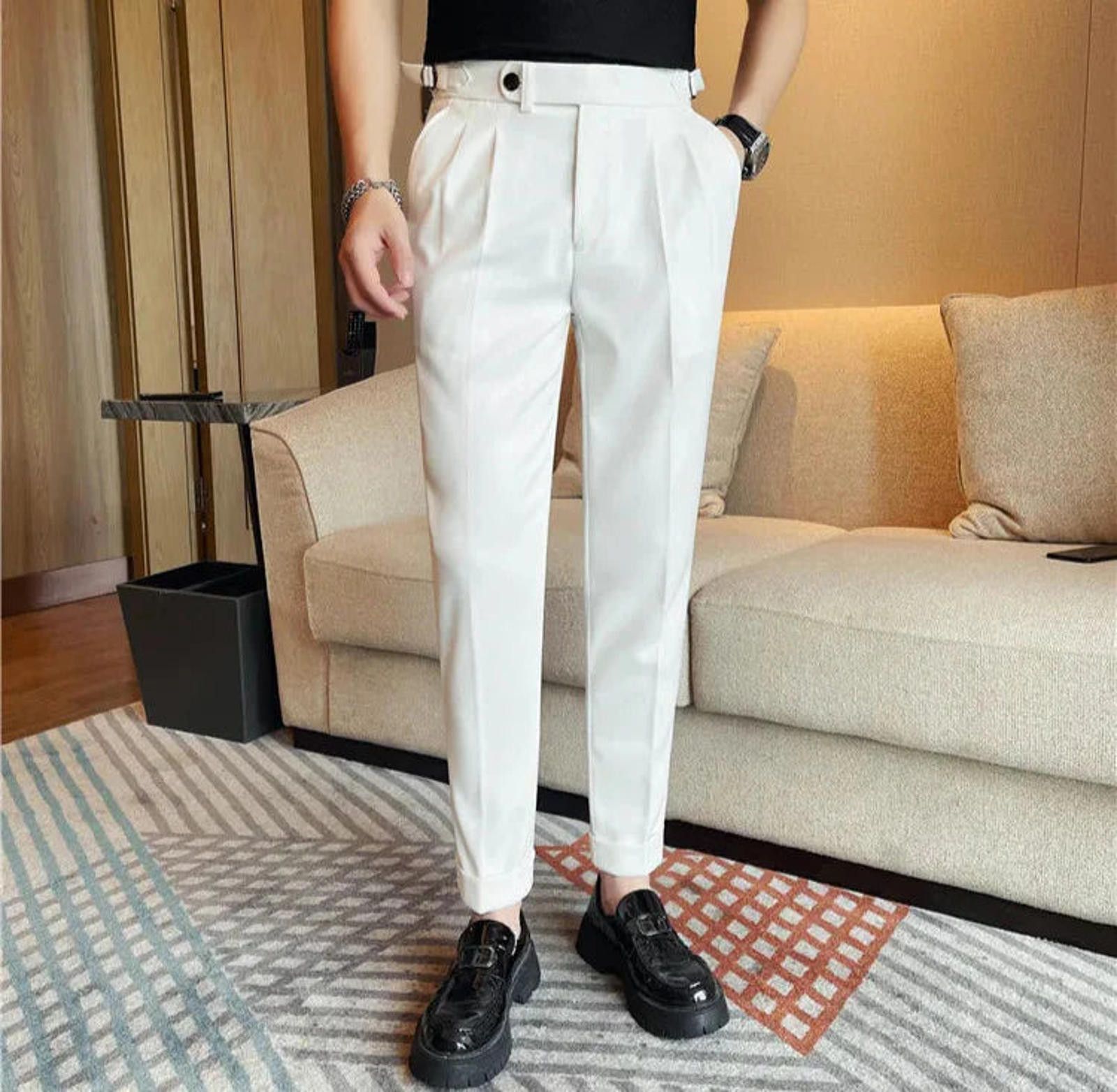 Other Ankle Length Slim Fit Dress Pants Size US 32 / EU 48 - 5 Thumbnail