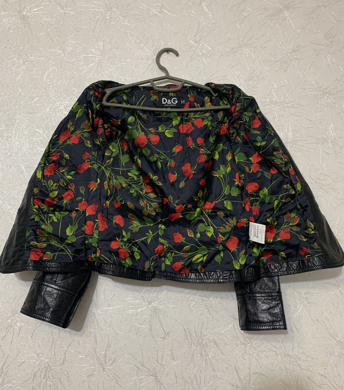 Dolce & Gabbana × Vintage Dolce & Gabbana Women’s Goatskin Black Button Jacket Size 42 Size M / US 6-8 / IT 42-44 - 6 Thumbnail