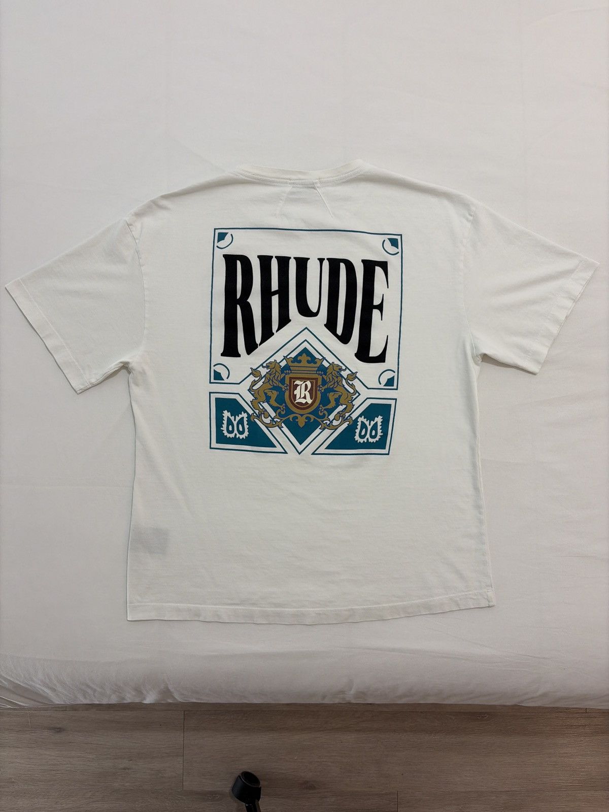 Rhude ‘Card’ Crest Logo Tee