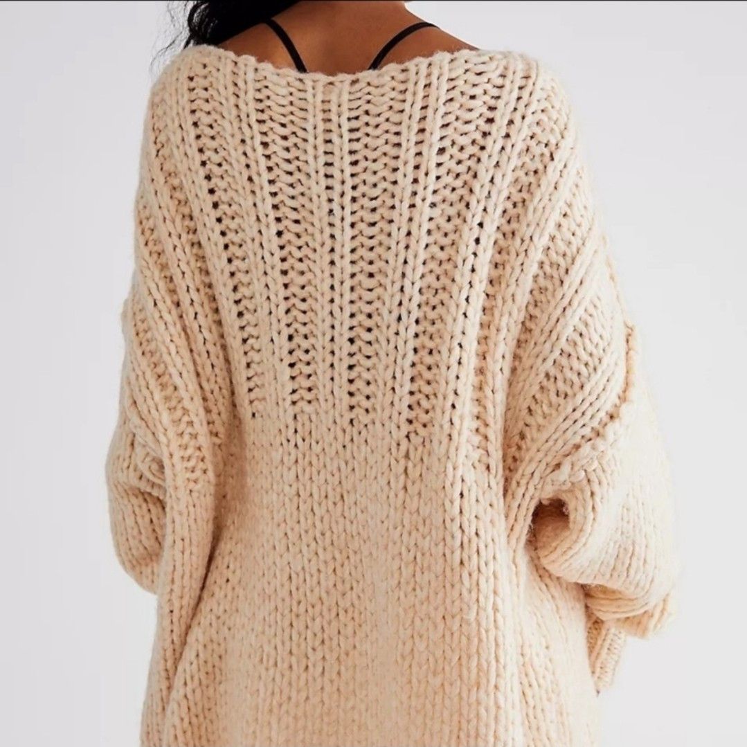 Free People Free People Be There All Over Knit Oversized Comfy Sweater Size S / US 4 / IT 40 - 16 Thumbnail