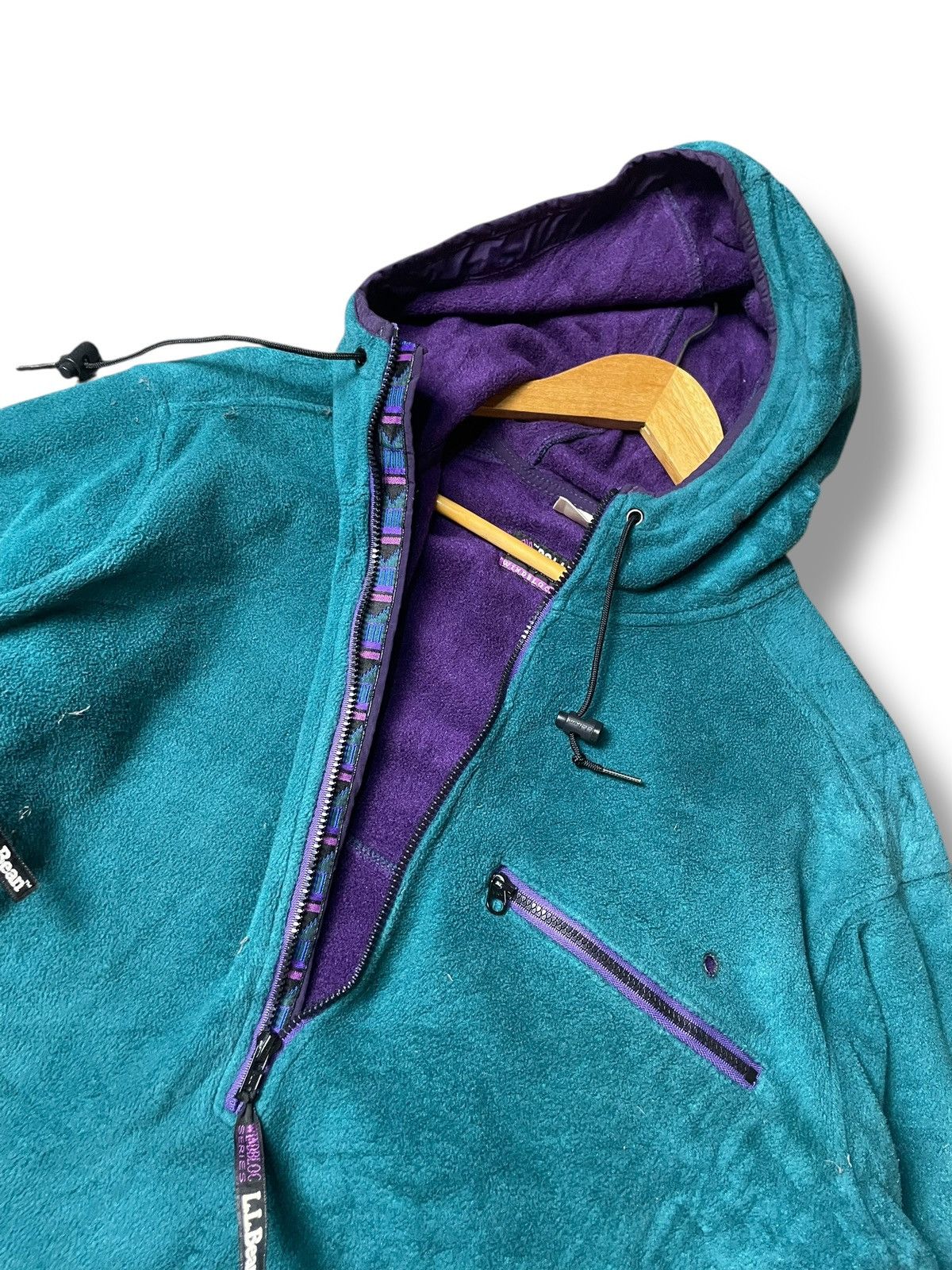 L.L. Bean × Polartec × Vintage L.L Bean x Polartec Half Zipper Fleece Jacket (113) Size US S / EU 44-46 / 1 - 8 Thumbnail