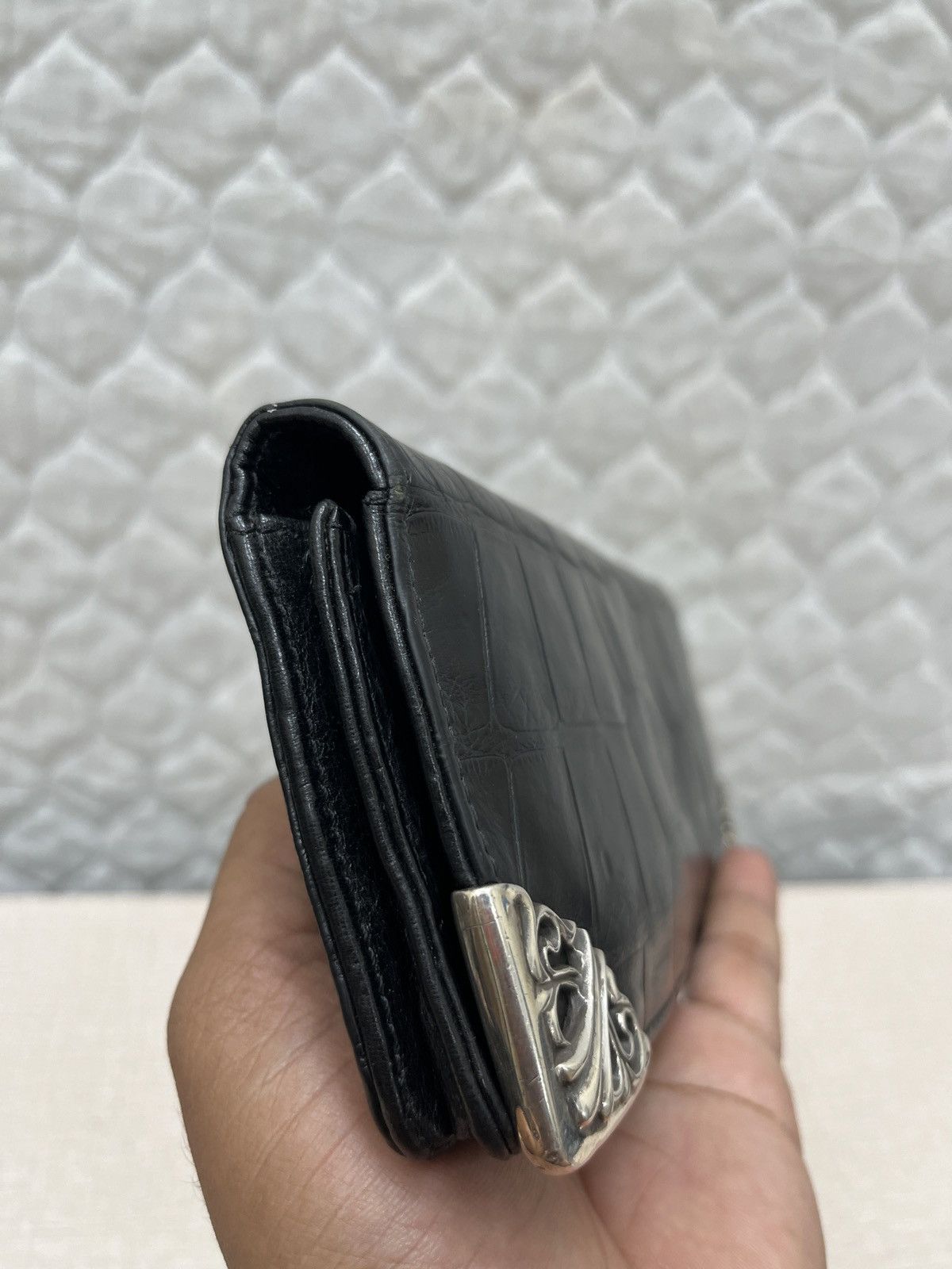 Chrome Hearts 🔥🔥🔥STEALS CHROME HEARTS ALLIGATOR WALLET Size ONE SIZE - 3 Thumbnail