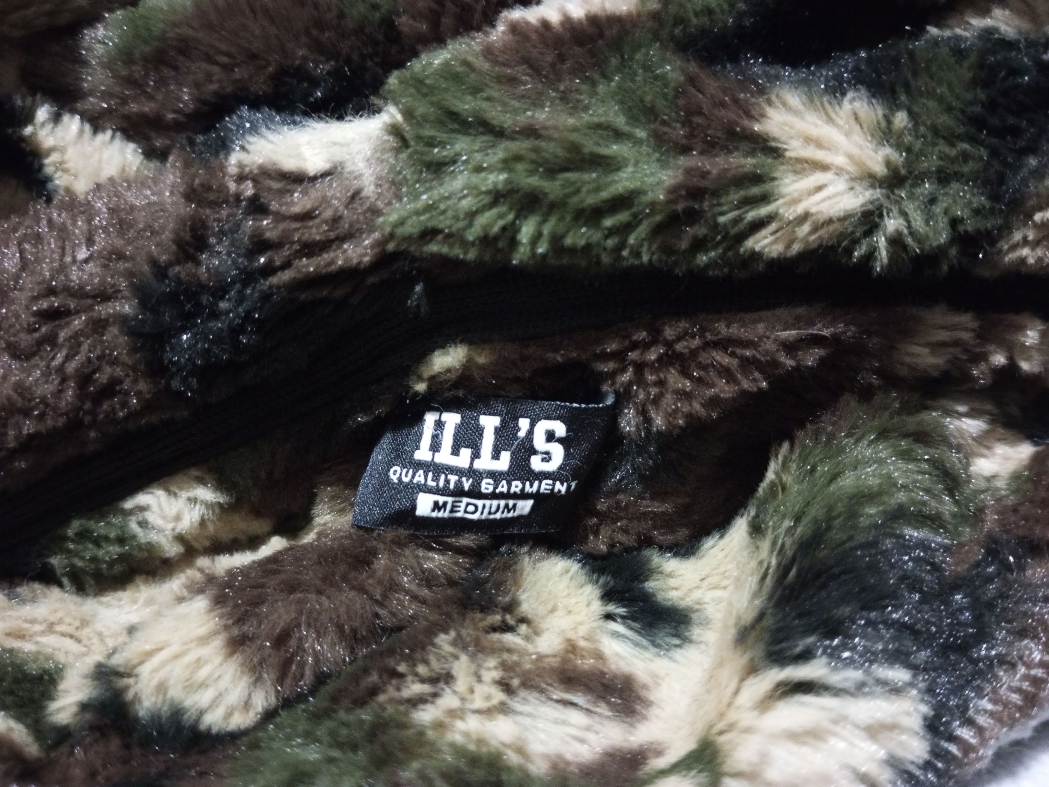 Beauty Beast ILL's - Hoodie double layer Flecce Camo Mohair Size US M / EU 48-50 / 2 - 5 Thumbnail