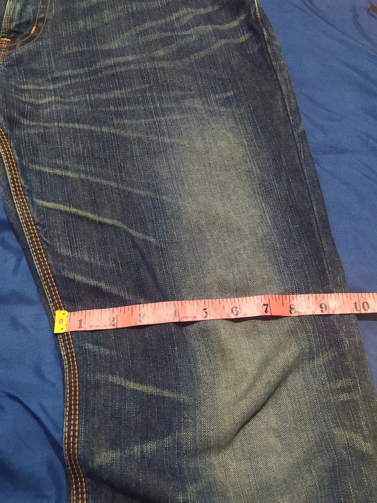 Edwin Edwin Exclusive Vintage 411XVS Jeans Buckle Back Size US 37 - 11 Thumbnail