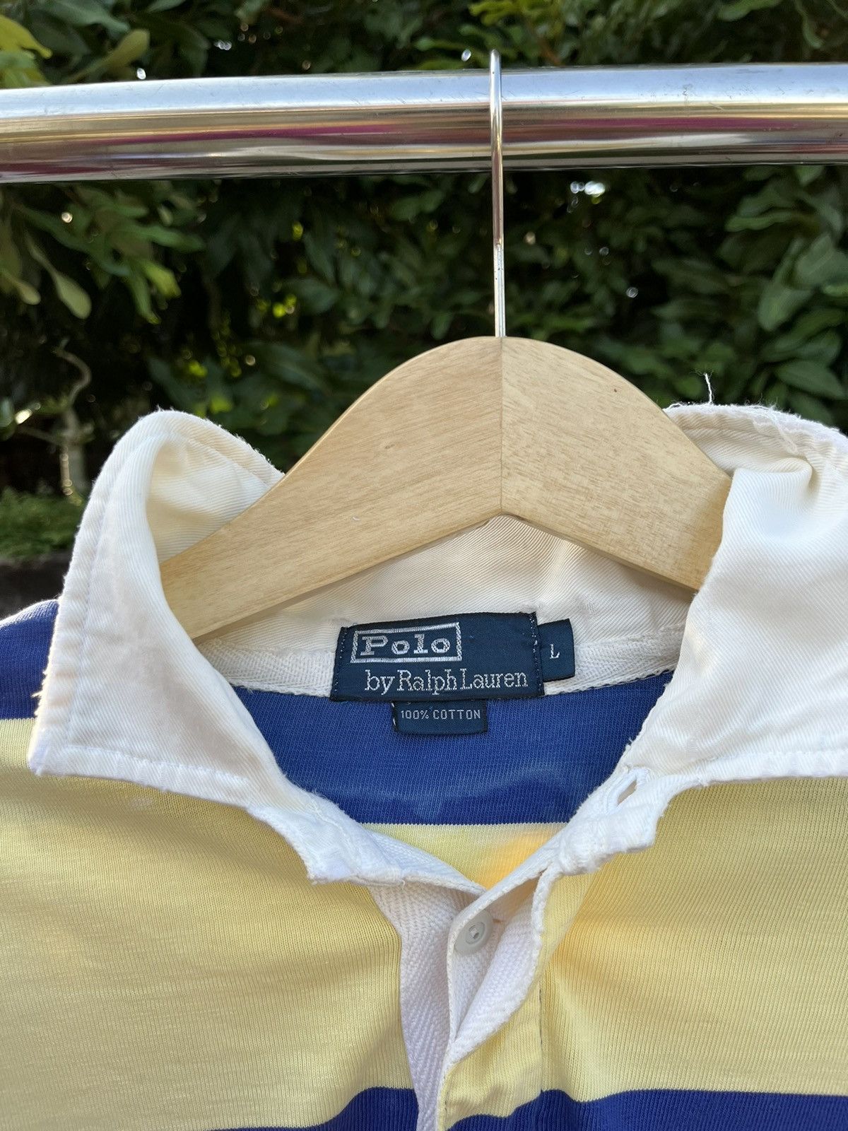 Polo Ralph Lauren × Ralph Lauren × Vintage Vintage Polo Ralph Lauren Rugby Shirt Size US L / EU 52-54 / 3 - 10 Thumbnail
