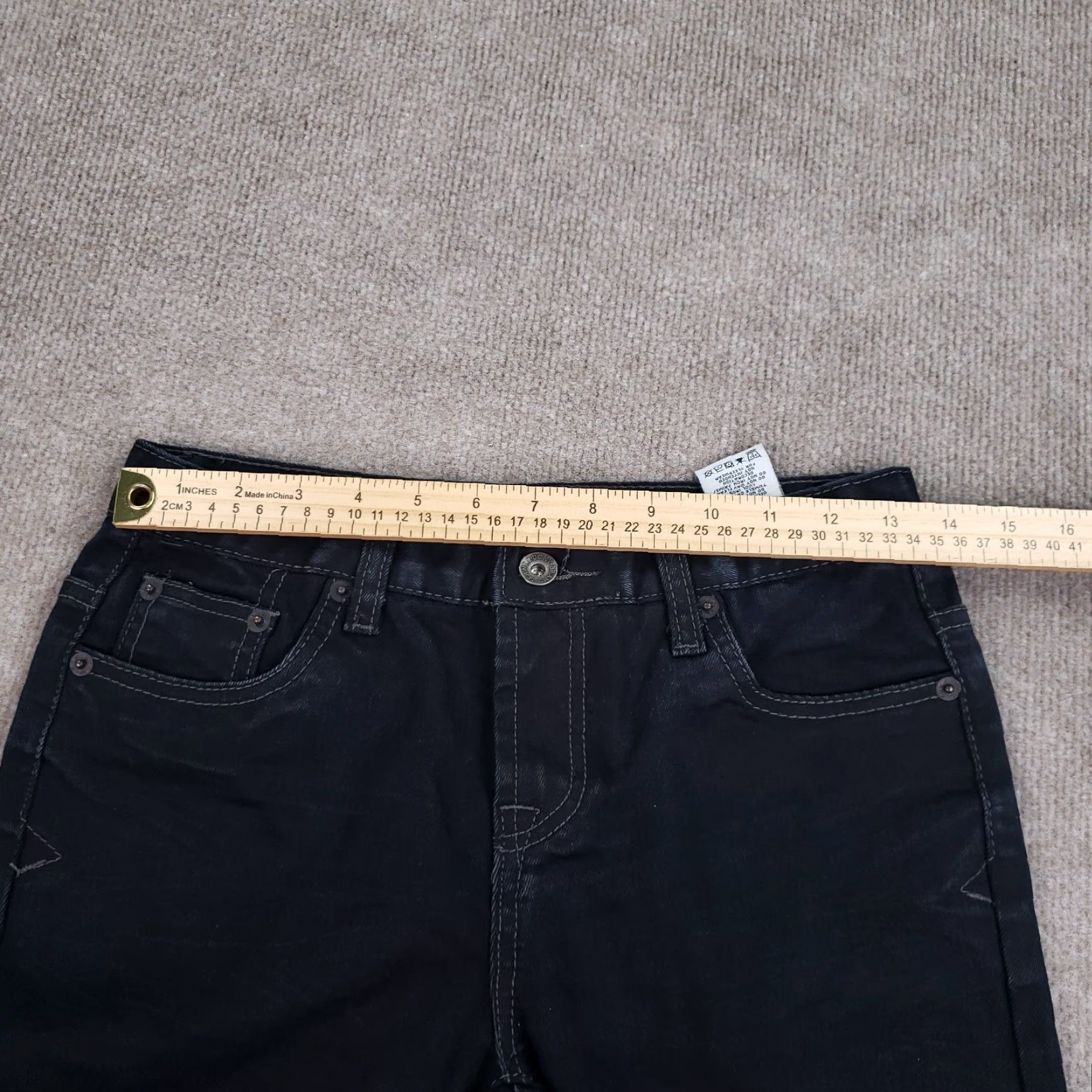 Lucky Brand Lucky Brand Womens Cooper Slim Stretch Dark Wash Blue Denim Jeans 14 Size 36" / US 14 / IT 50 - 4 Thumbnail