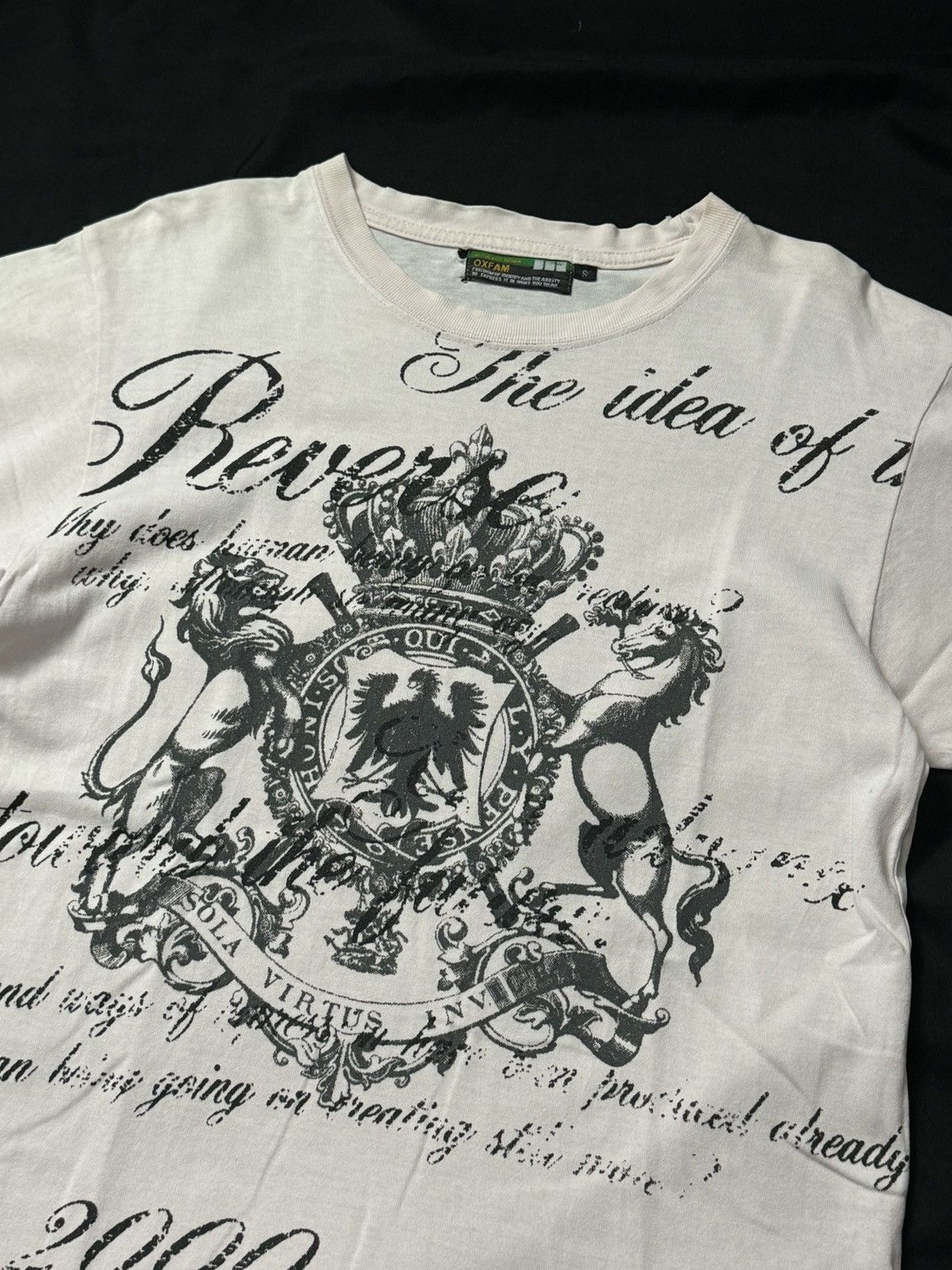 If Six Was Nine × Japanese Brand × Le Grande Bleu (L.G.B.) Japanese Poem Tees Oxfam Size US S / EU 44-46 / 1 - 4 Thumbnail