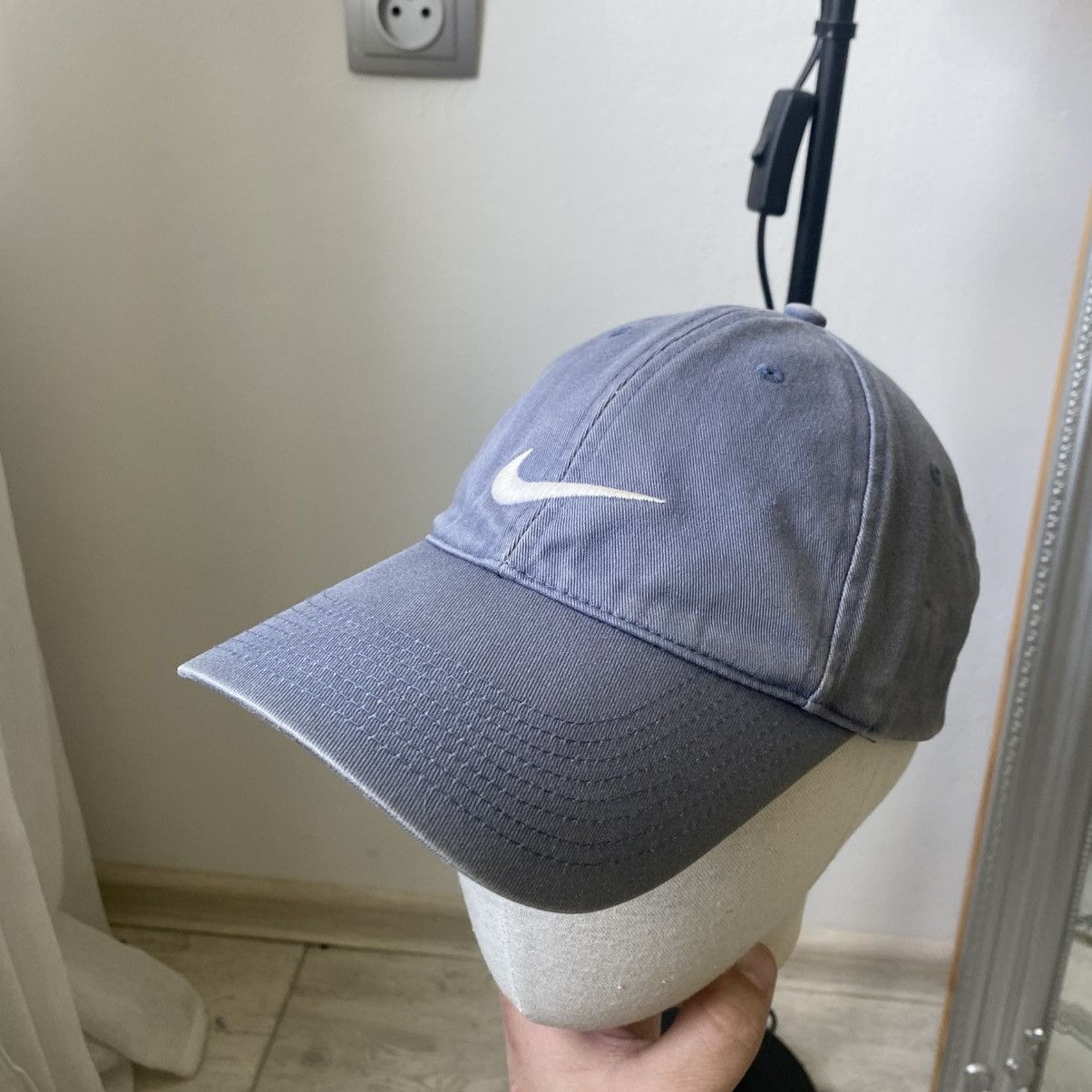 Nike Vintage Faded Nike cap hat Y2K Skater Surf vibe Size ONE SIZE - 3 Thumbnail