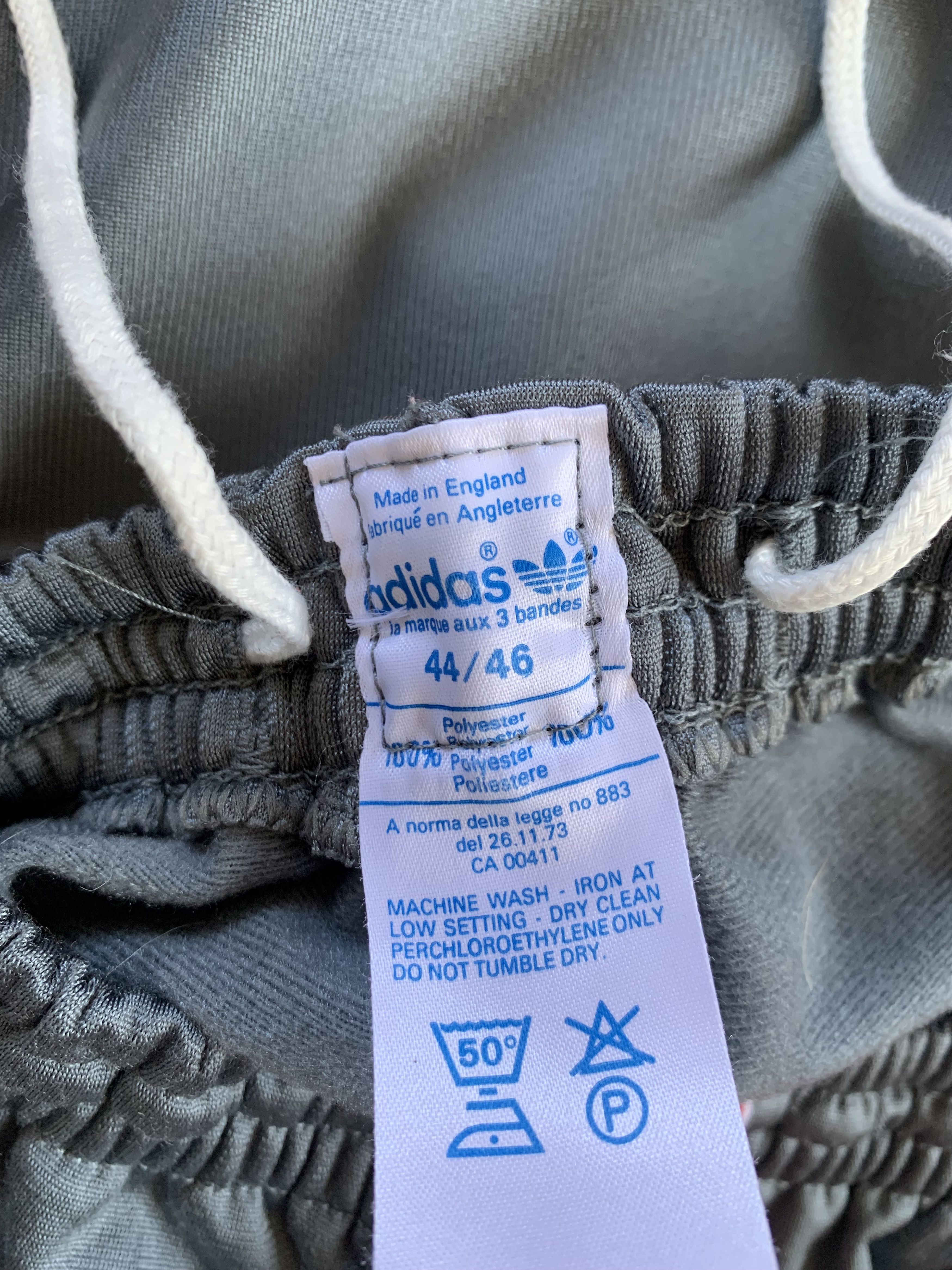 Adidas Men’s Retro Grey Track Pants 70s