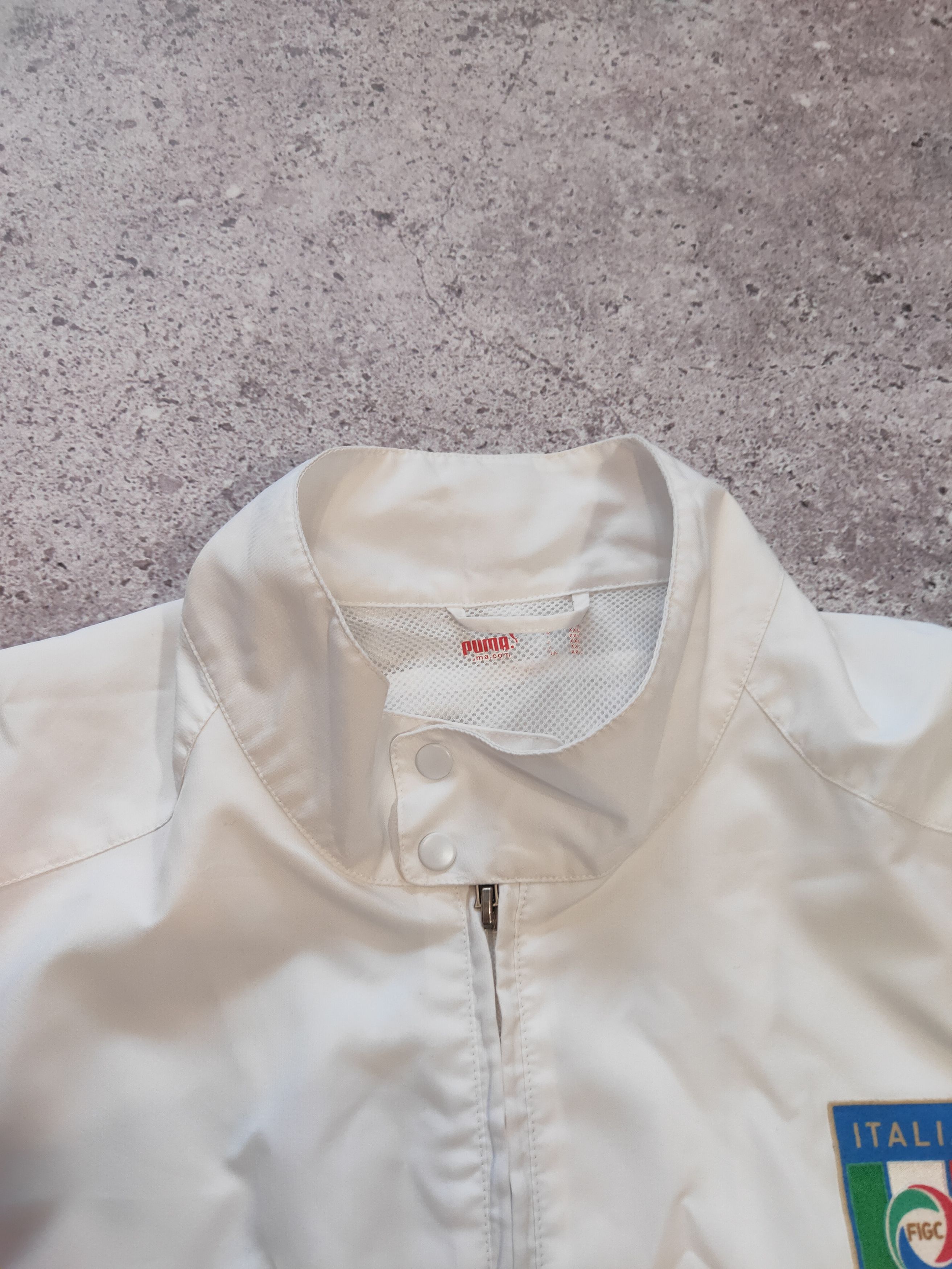 Puma × Vintage 🇮🇹Vintage Puma Italy Soccer Jersey Zip Retro Rare Hype Size US XXL / EU 58 / 5 - 6 Thumbnail