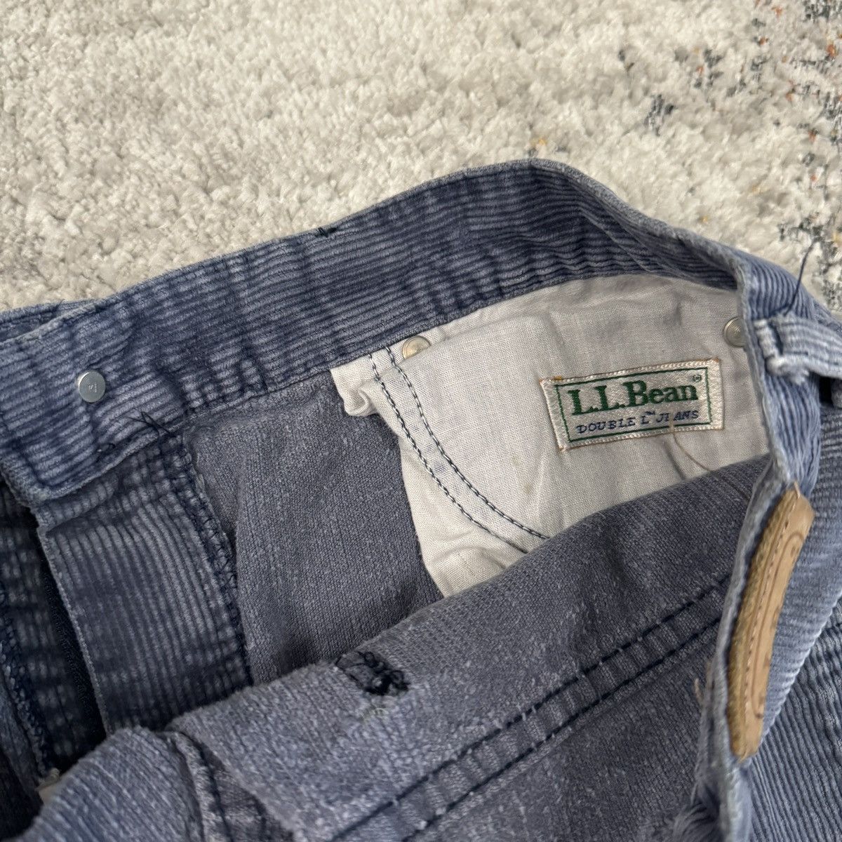 L.L. Bean × StraightFaded × Vintage Vintage 80s L.L. Bean faded corduroy pants Size US 31 - 4 Thumbnail