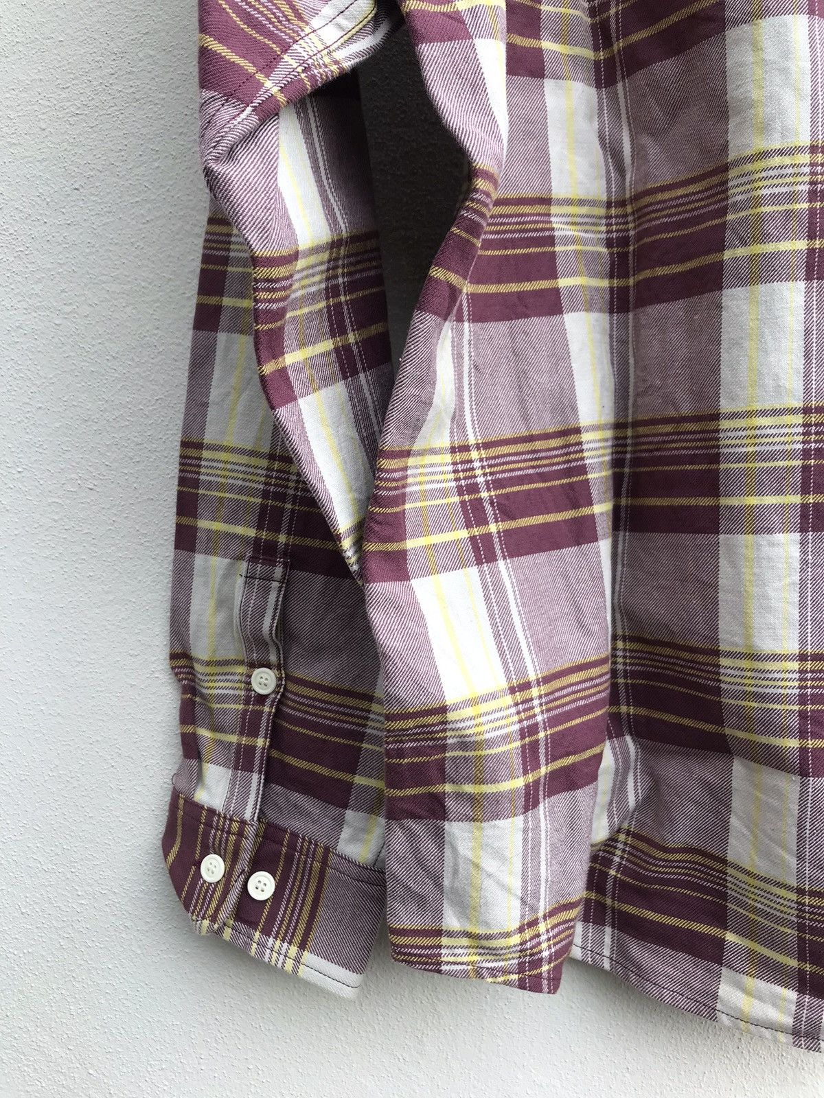 Visvim visvim Lumber Check L/S Shirt Red Size 3 Archive Gorpcore Size US L / EU 52-54 / 3 - 6 Thumbnail