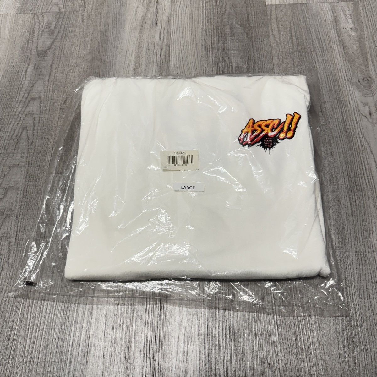 Anti Social Social Club ANTI SOCIAL SOCIAL CLUB HOODIE Size Large color Off White Size US L / EU 52-54 / 3 - 8 Thumbnail