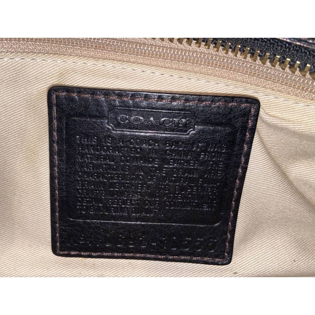 Coach Coach Andrea Limited Edition Black Pebbled Leather Satchel Size ONE SIZE - 7 Thumbnail