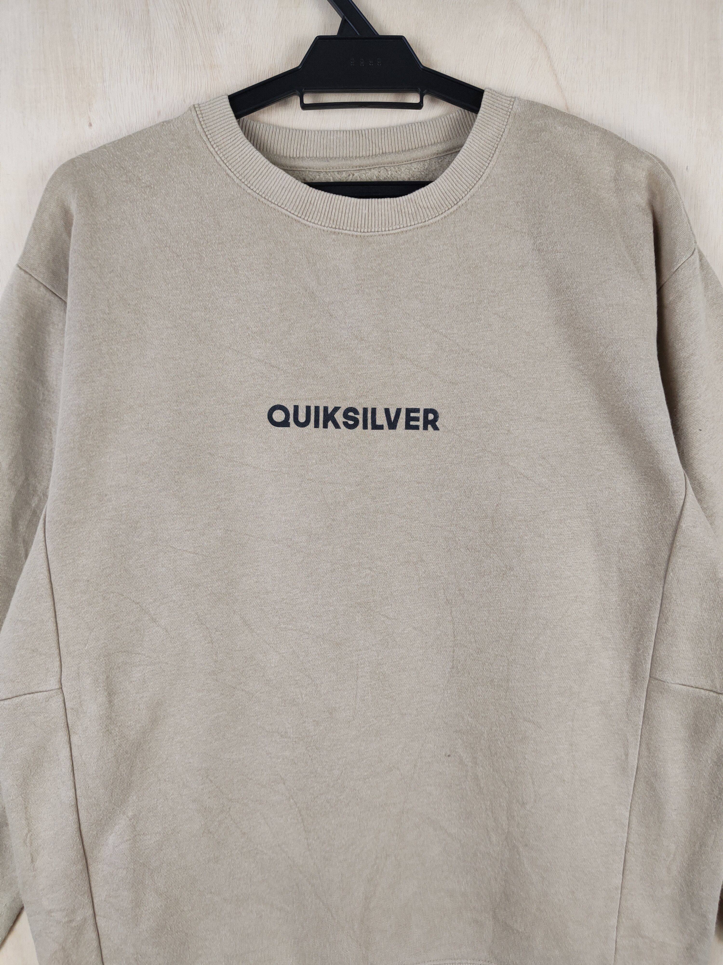 Quicksilver Quicksilver vintage Brown Sweatshirts #S2588 Size US M / EU 48-50 / 2 - 2 Thumbnail