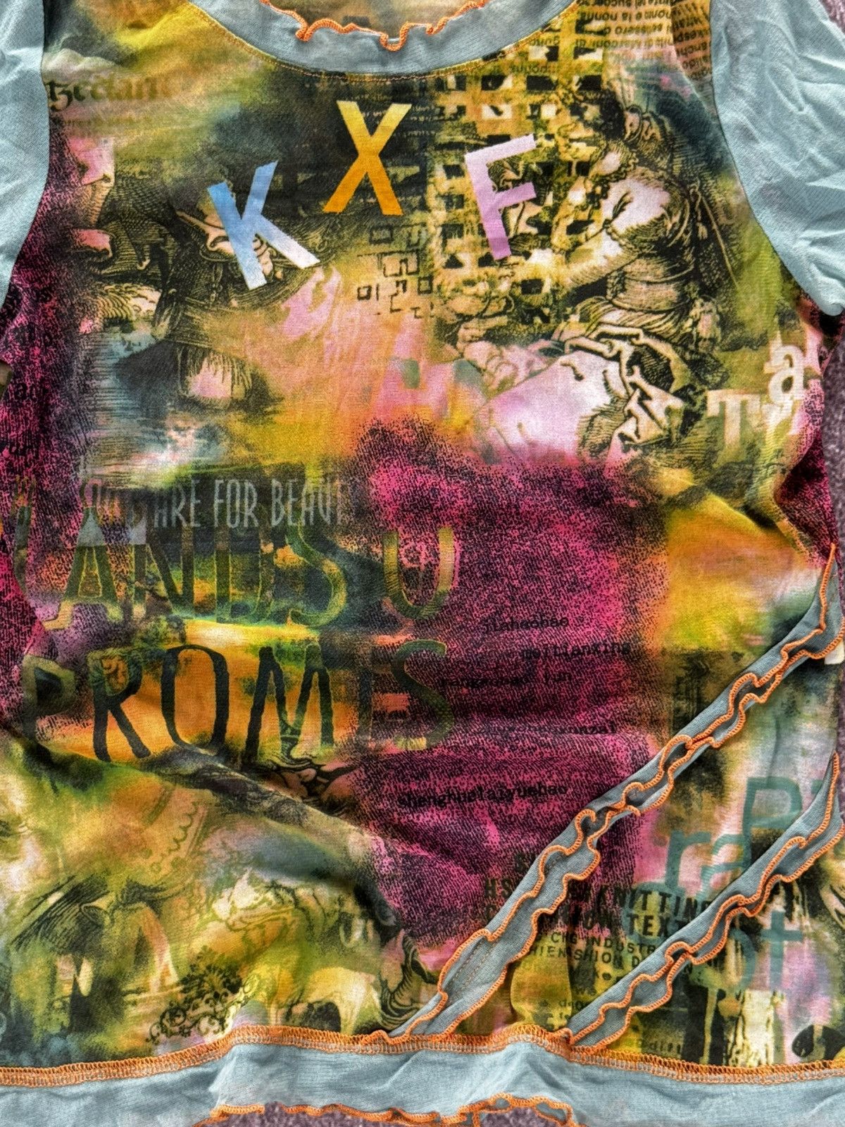 Designer Designer ART Italy All Over Print JPG style T shirt Blouses Size M / US 6-8 / IT 42-44 - 7 Thumbnail