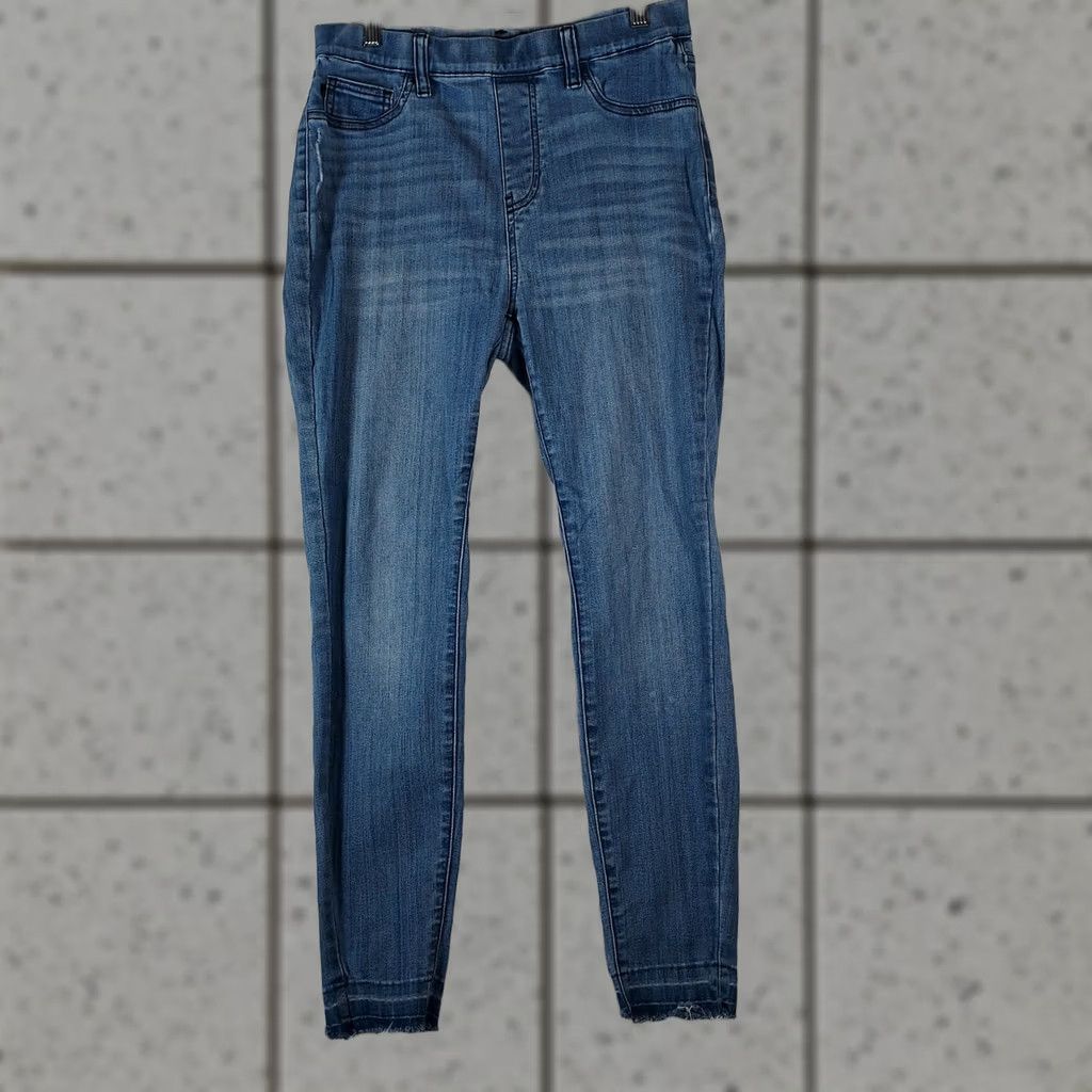 Denime Judy Blue Women’s Jeans 9/29 Medium Wash Skinny Stretch Denim 5-Pocket Blue Regular Size M Adults Girls? Size 32" / US 10 / IT 46 - 1 Thumbnail