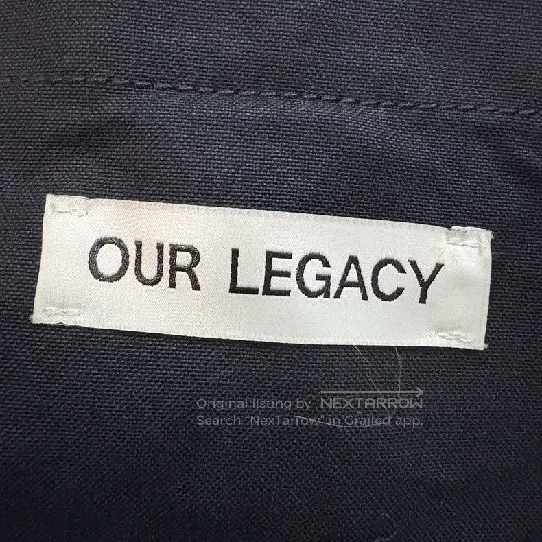 Our Legacy Our Legacy Faux shearling collar waxed cotton vest Size US M / EU 48-50 / 2 - 3 Thumbnail