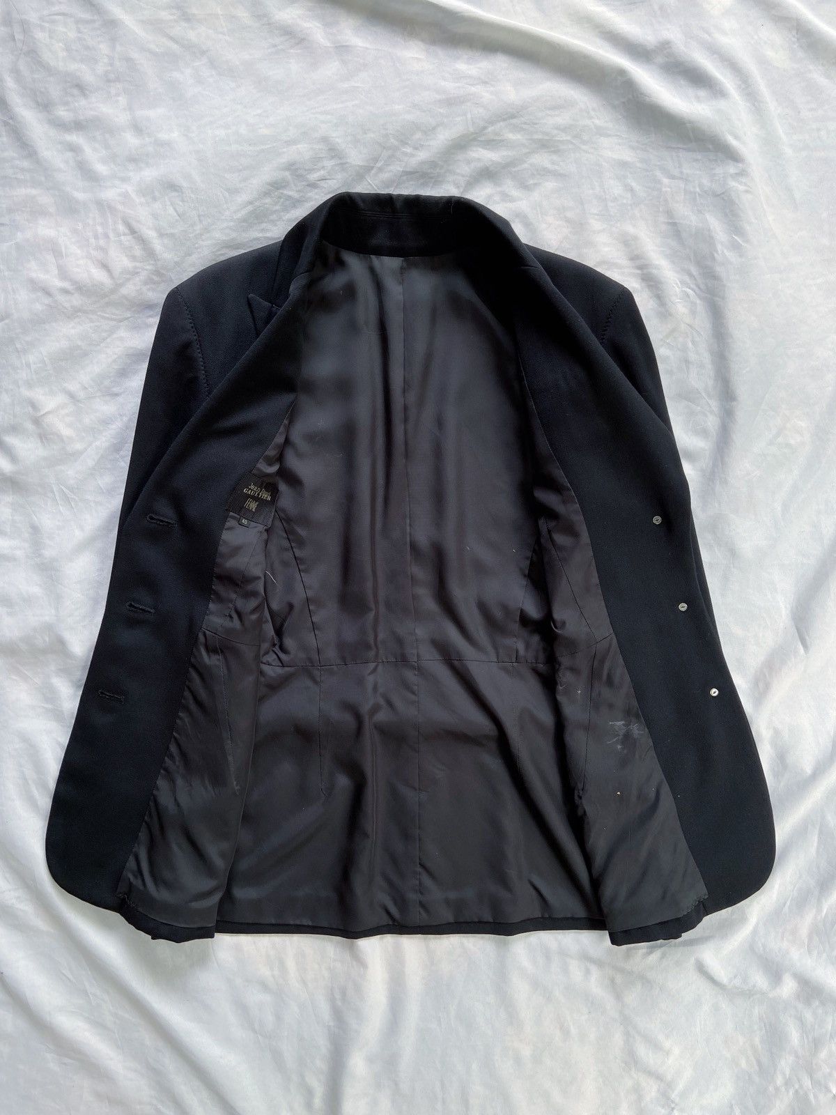 Jean Paul Gaultier JEAN PAUL GAULTIER FEMME DISTRESSED BLAZERS Size M / US 6-8 / IT 42-44 - 2 Thumbnail
