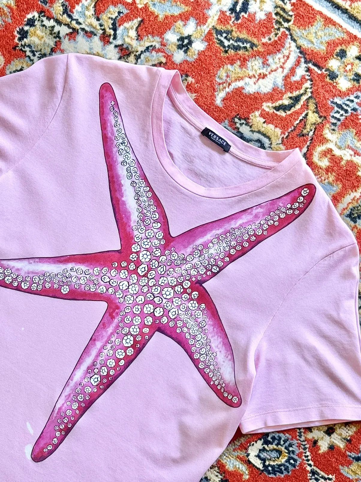 Versace Versace Starfish Big Logo Print T-shirt Size US M / EU 48-50 / 2 - 8 Thumbnail