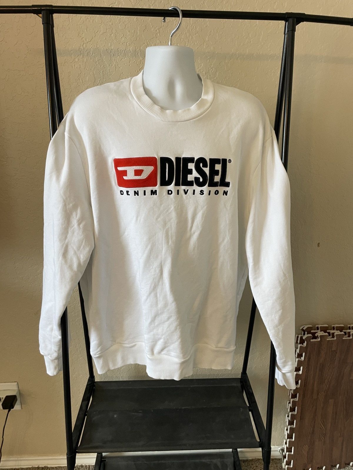 Diesel Diesel Denim Division Sweatshirt nwt 148.00 Size US XXL / EU 58 / 5 - 1 Thumbnail