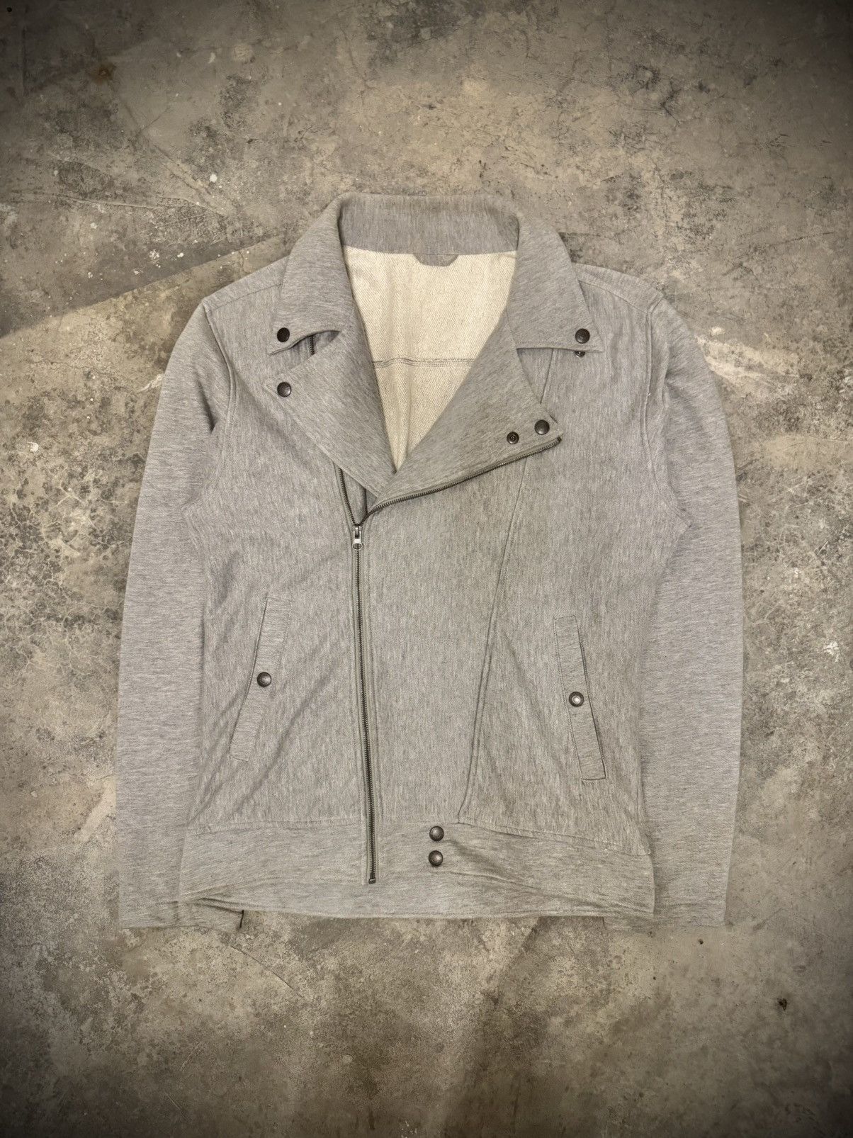 If Six Was Nine Rare Louis Chavlon Asymmetrical Punk Zip Jacket Size US L / EU 52-54 / 3 - 1 Thumbnail