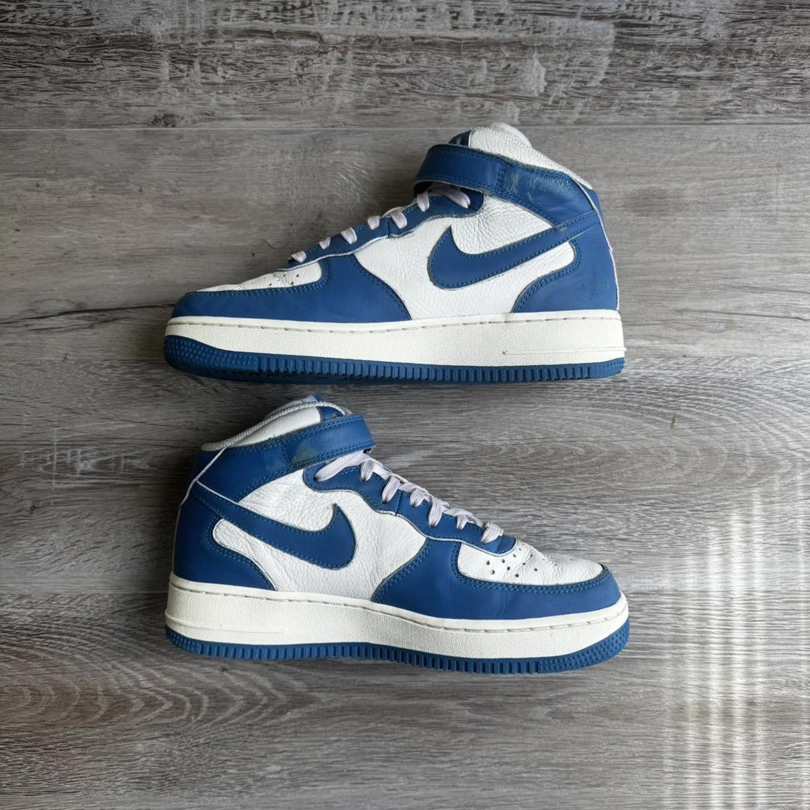 Nike NIKE • Air Force 1 Mid "Military Blue Doll" (6.5M) Size US 6.5 / EU 39-40 - 3 Thumbnail