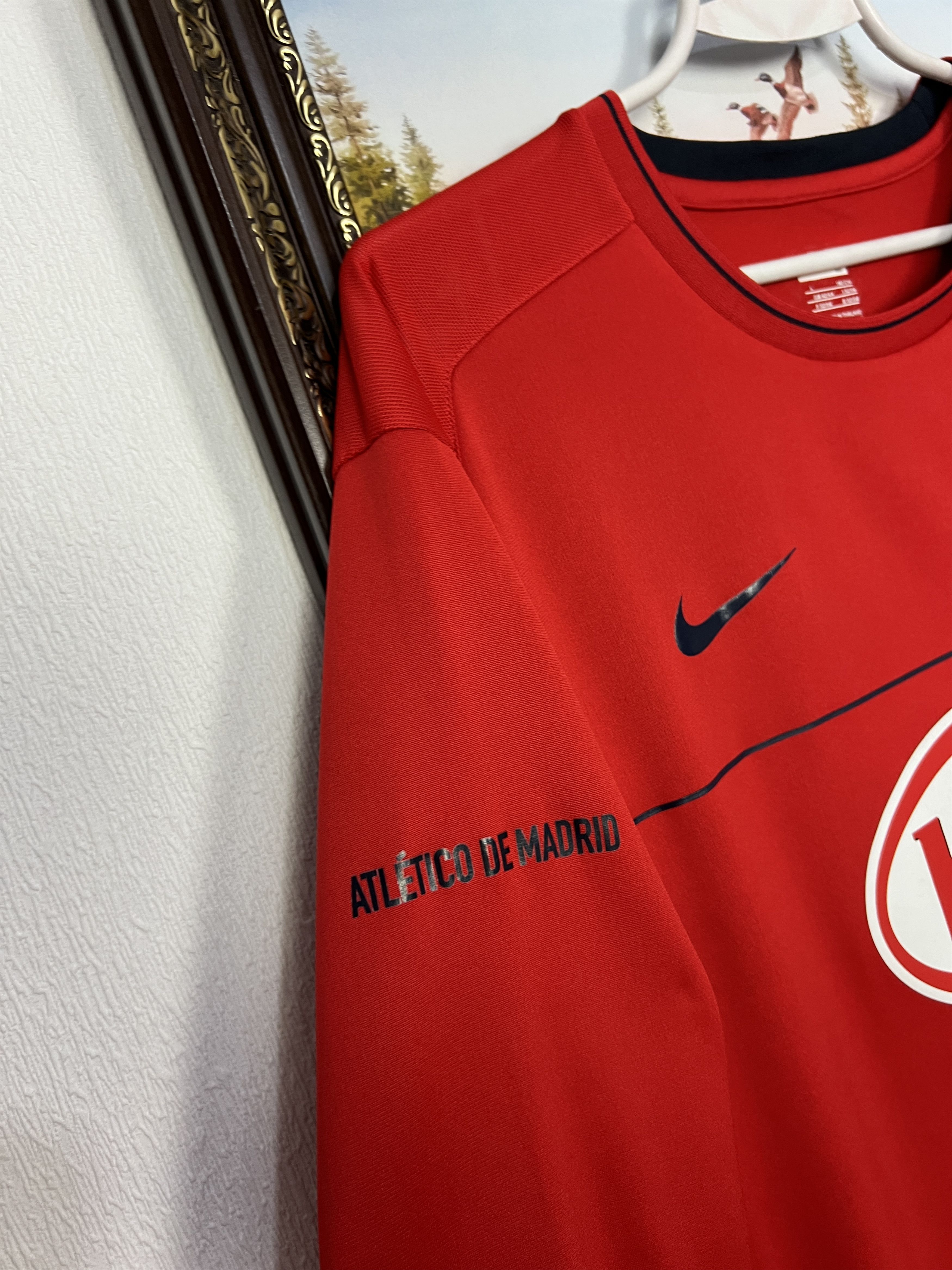 Nike Atletico Madrid Football Train Sweatshirt Soccer Track Top Size US L / EU 52-54 / 3 - 5 Thumbnail