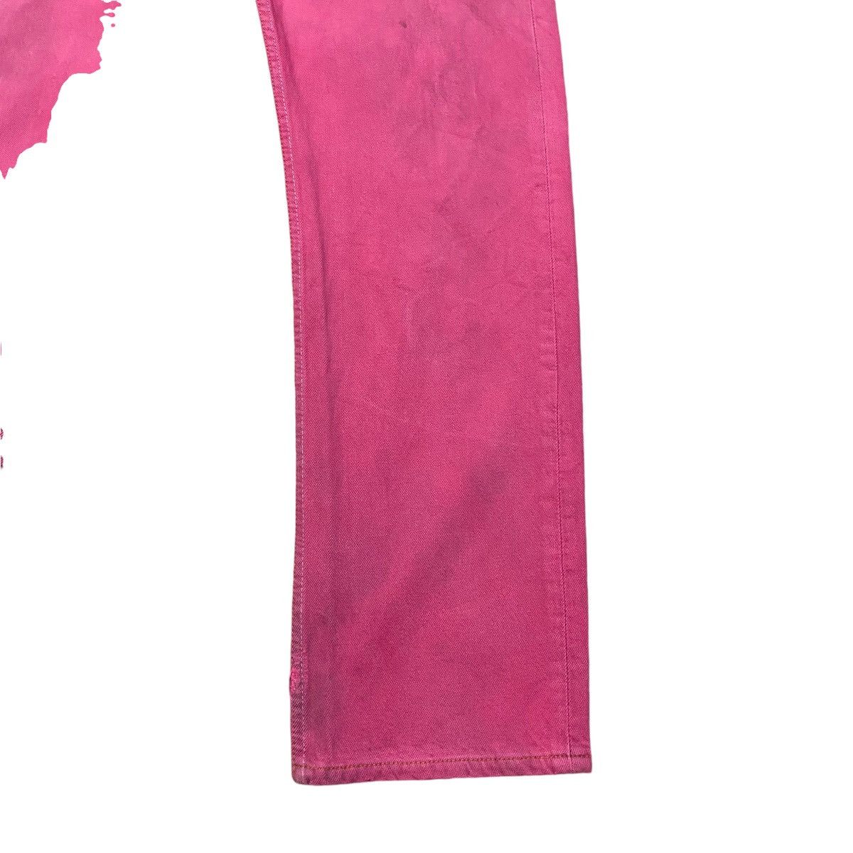 Levi's Vintage Levis 501xx Pink Denim Jeans Size US 32 / EU 48 - 9 Thumbnail