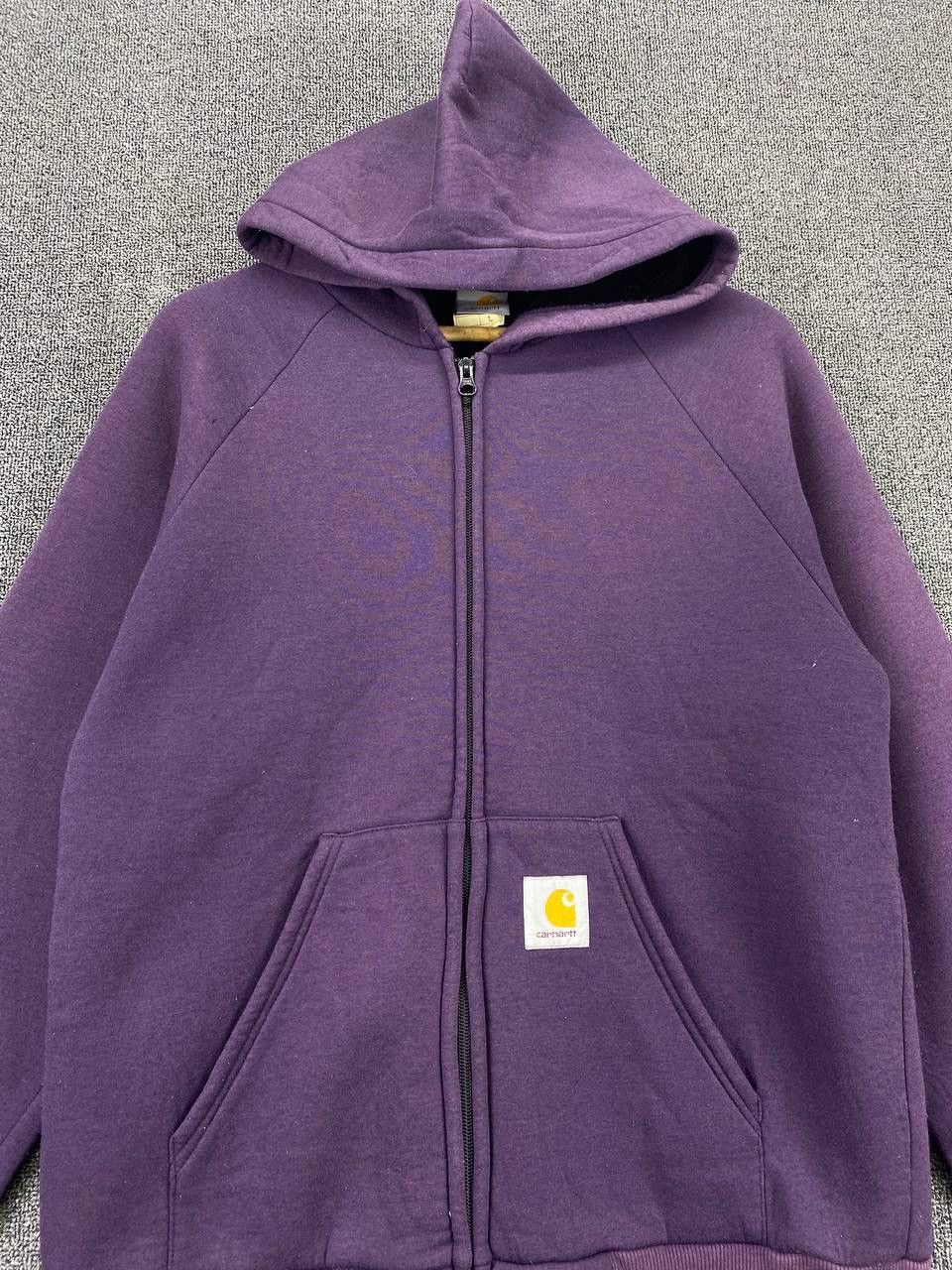 Carhartt Vintage Carhartt Purple Zip Up Hoodie Jacket Size L / US 10 / IT 46 - 5 Thumbnail