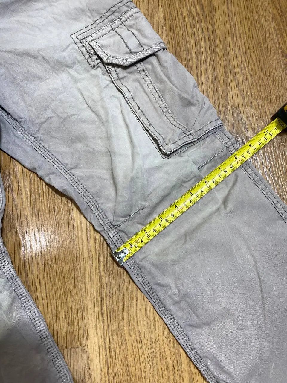 Japanese Brand × Vintage Avant Garde Velvet Multi Pocket Cargo Vintage Brown Pants Size US 34 / EU 50 - 15 Thumbnail