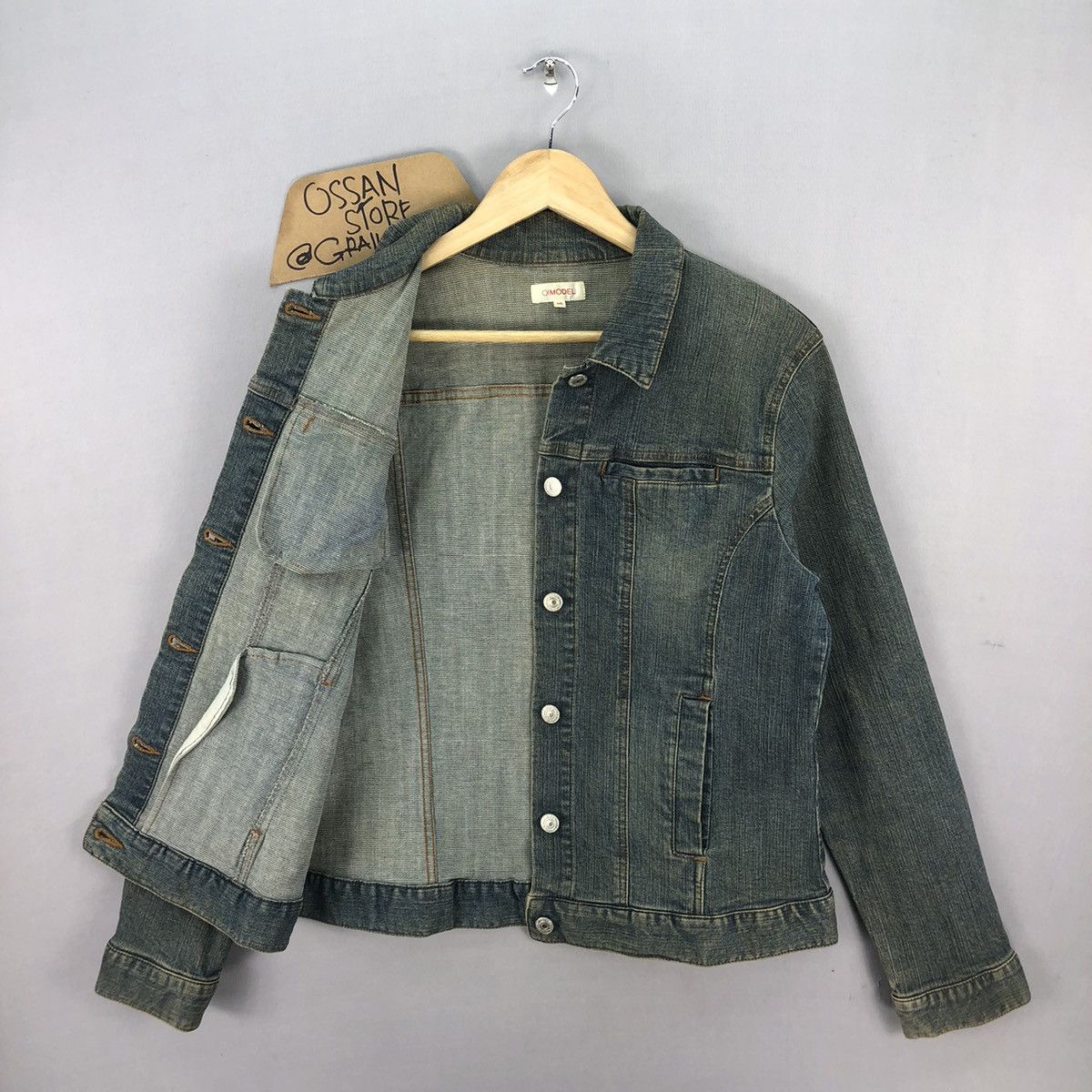 Japanese Brand Vintage Japanese Brand OiModel Denim Jacket Size S / US 4 / IT 40 - 5 Thumbnail