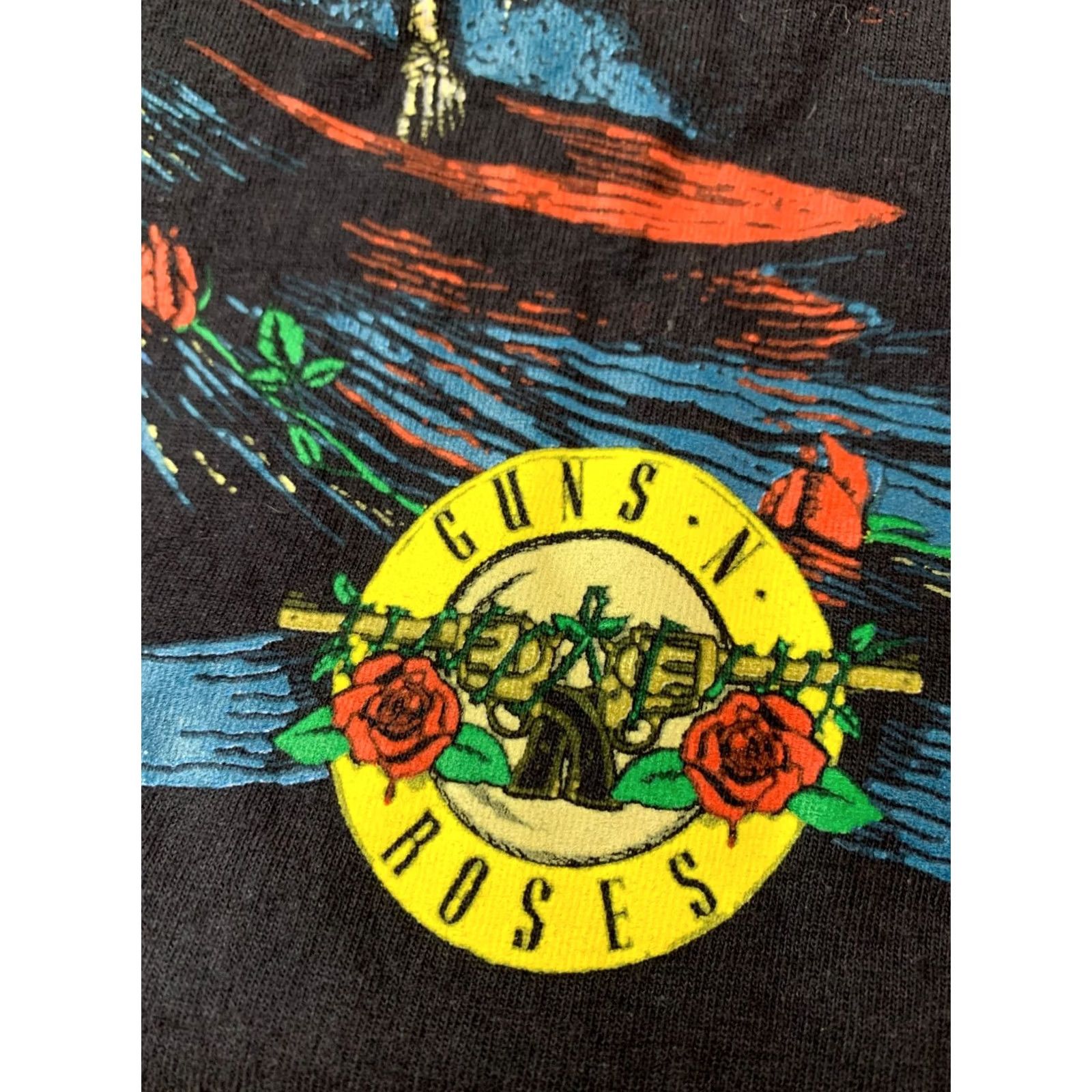 Vintage GUNS N ROSES Shirt Official Product 2023 Black M Medium Men Hard Rock Tee Vintage? No Size US M / EU 48-50 / 2 - 6 Thumbnail