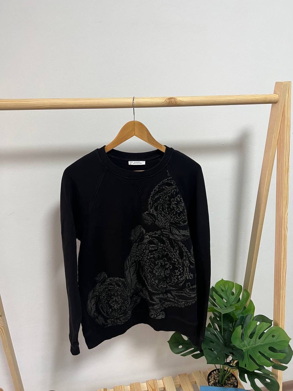 Versace Versace Collection Crewneck Sweater Black Size Medium Size US M / EU 48-50 / 2 - 5 Thumbnail