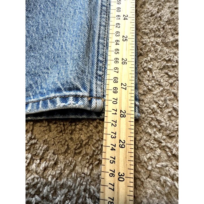 Abercrombie & Fitch Abercrombie & Fitch High Rise 90s Straight Jeans Blue  33/16