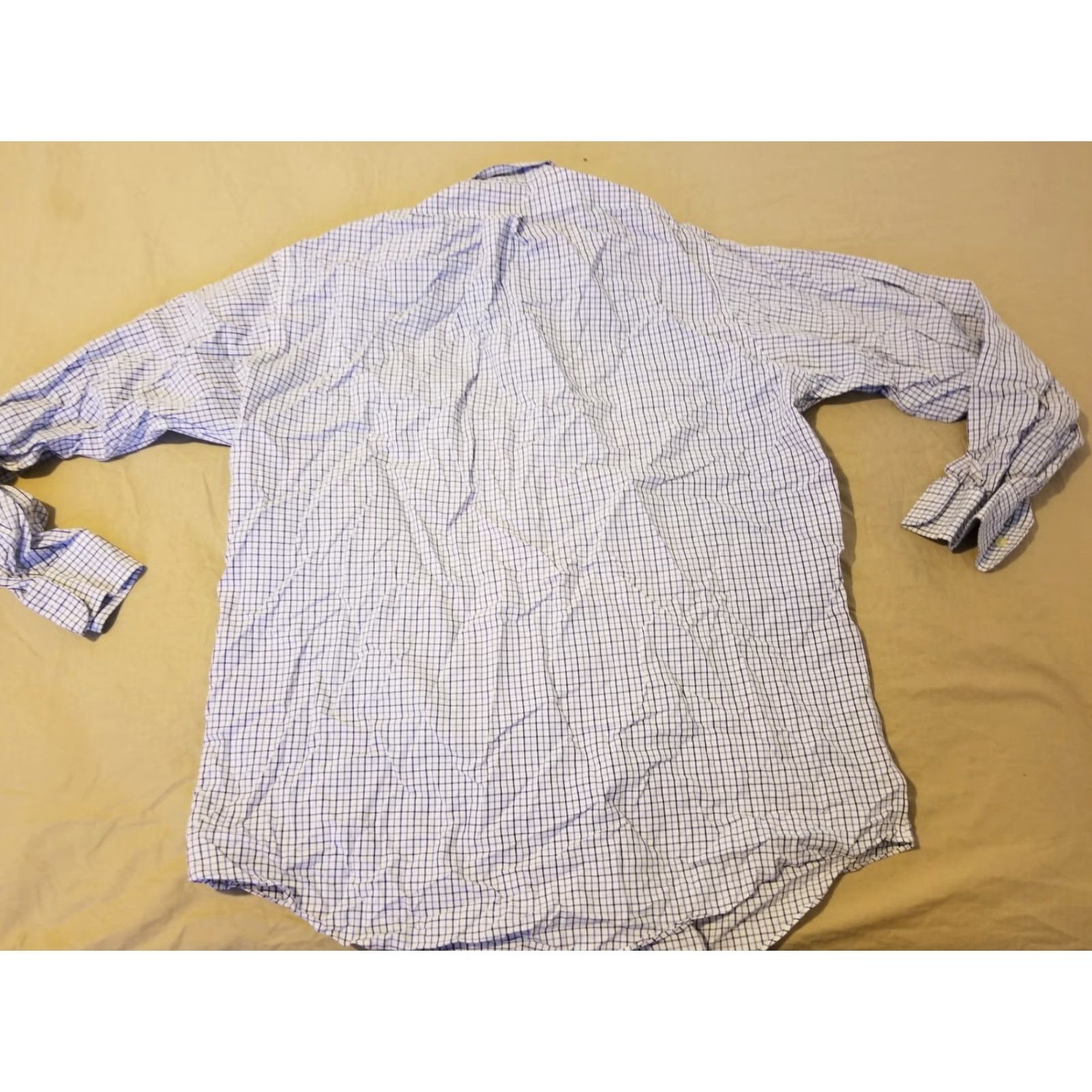 Brooks Brothers Brooks Brothers Dress Shirt Blue White Cotton 16 34 Button-Down Long Sleeve Regular Men’s Regular Size 16 Size 42R - 5 Thumbnail