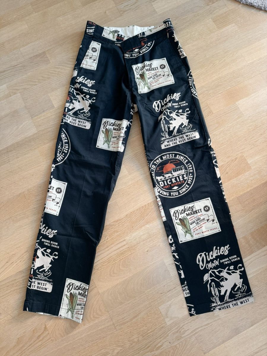 Dickies Dickies Printed Work Trousers Size US 30 / EU 46 - 1 Thumbnail