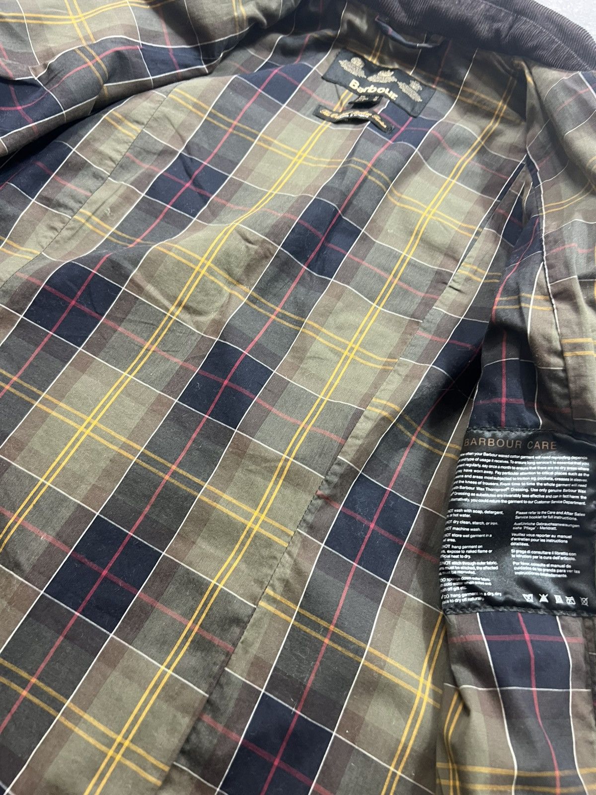 Barbour 💛VTG Rick Owens Style Barbour Vintage waterproof jacket Size US S / EU 44-46 / 1 - 14 Thumbnail