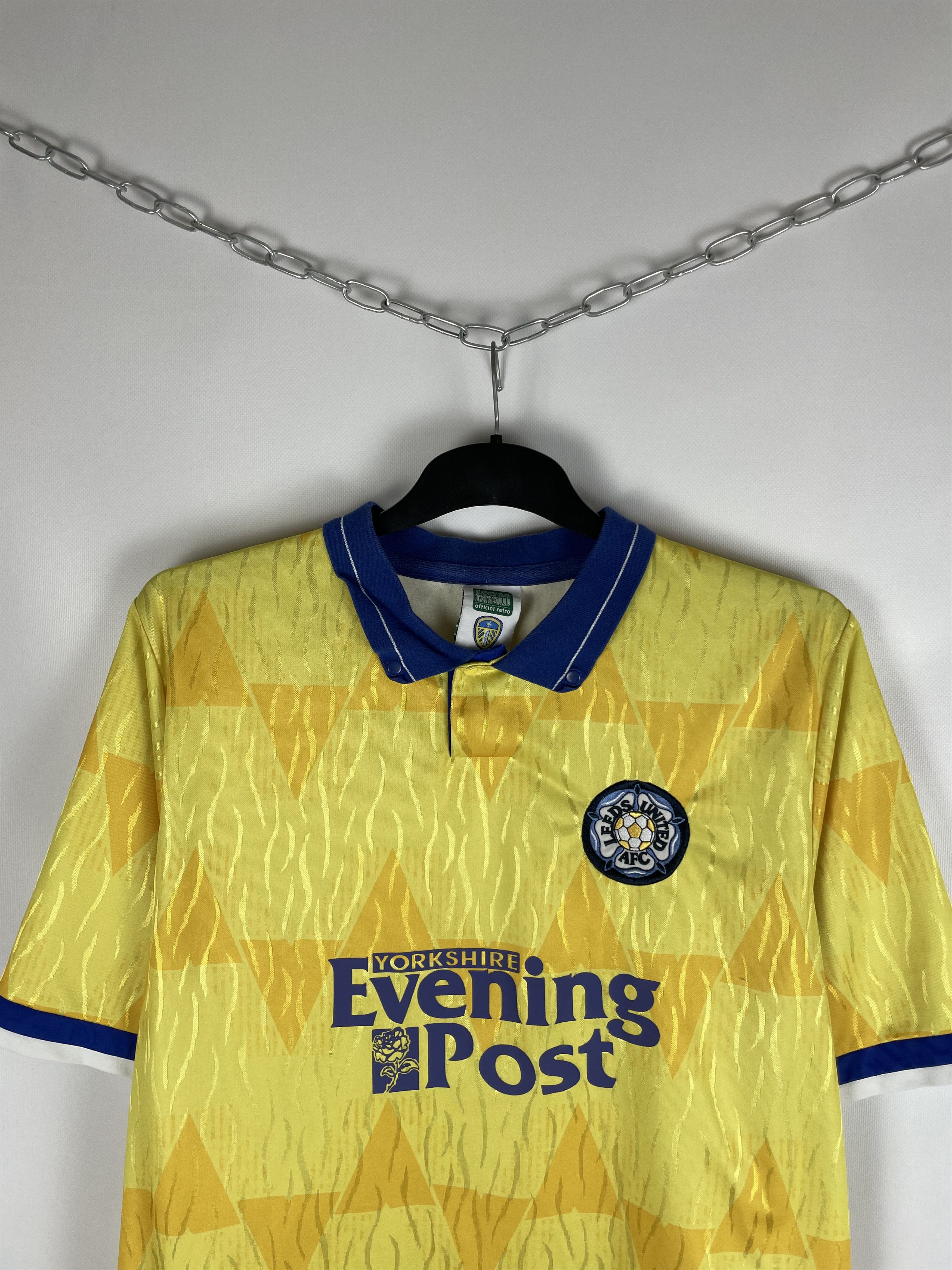 Vintage LEEDS UNITED SCORE DRAW VINTAGE 90S Size US XL / EU 56 / 4 - 3 Thumbnail