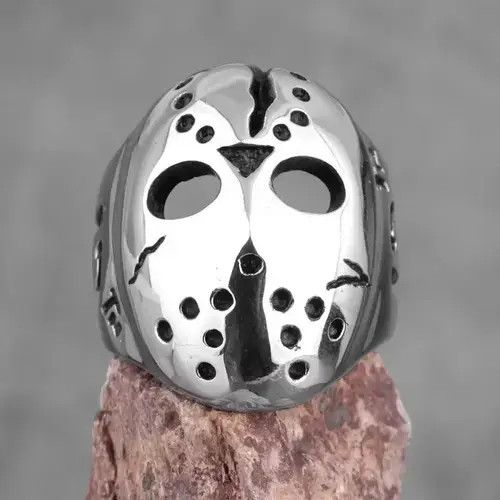 Other Jason Mask Killer 13th Men Ring🔥🔥🔥 Size ONE SIZE - 1 Thumbnail
