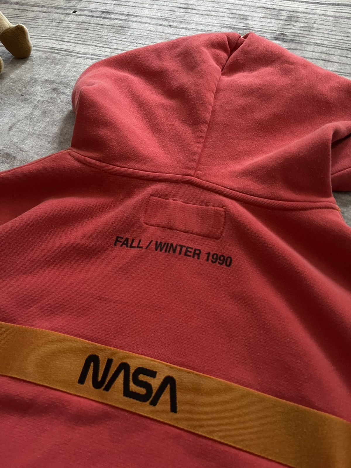 Heron Preston × NASA Heron Preston NASA Oversized Hoodie Pink-Red Size US M / EU 48-50 / 2 - 5 Thumbnail