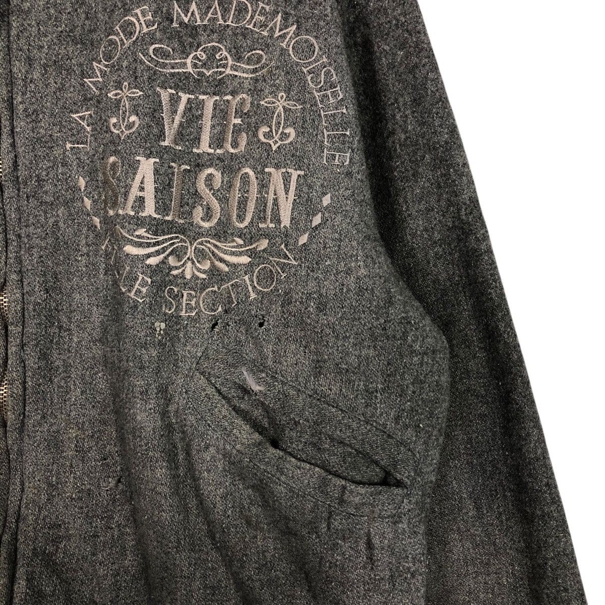 Issey Miyake Vintage Bomber Jacket Detroit Vie Saison Mademoiselle Japan Size US M / EU 48-50 / 2 - 12 Thumbnail