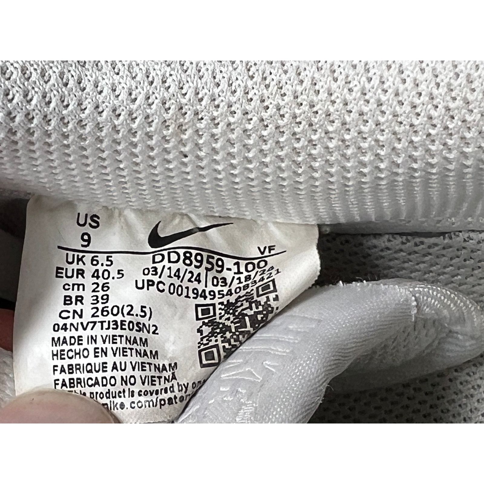Nike Nike Air Force 1 Low '07 Womans 9 Size US 9 / IT 39 - 7 Thumbnail
