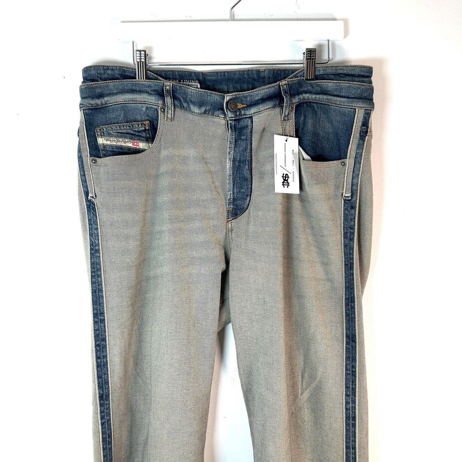 Diesel Diesel Inside-Out Double-Waisted Denim Jeans Size US 36 / EU 52 - 2 Thumbnail
