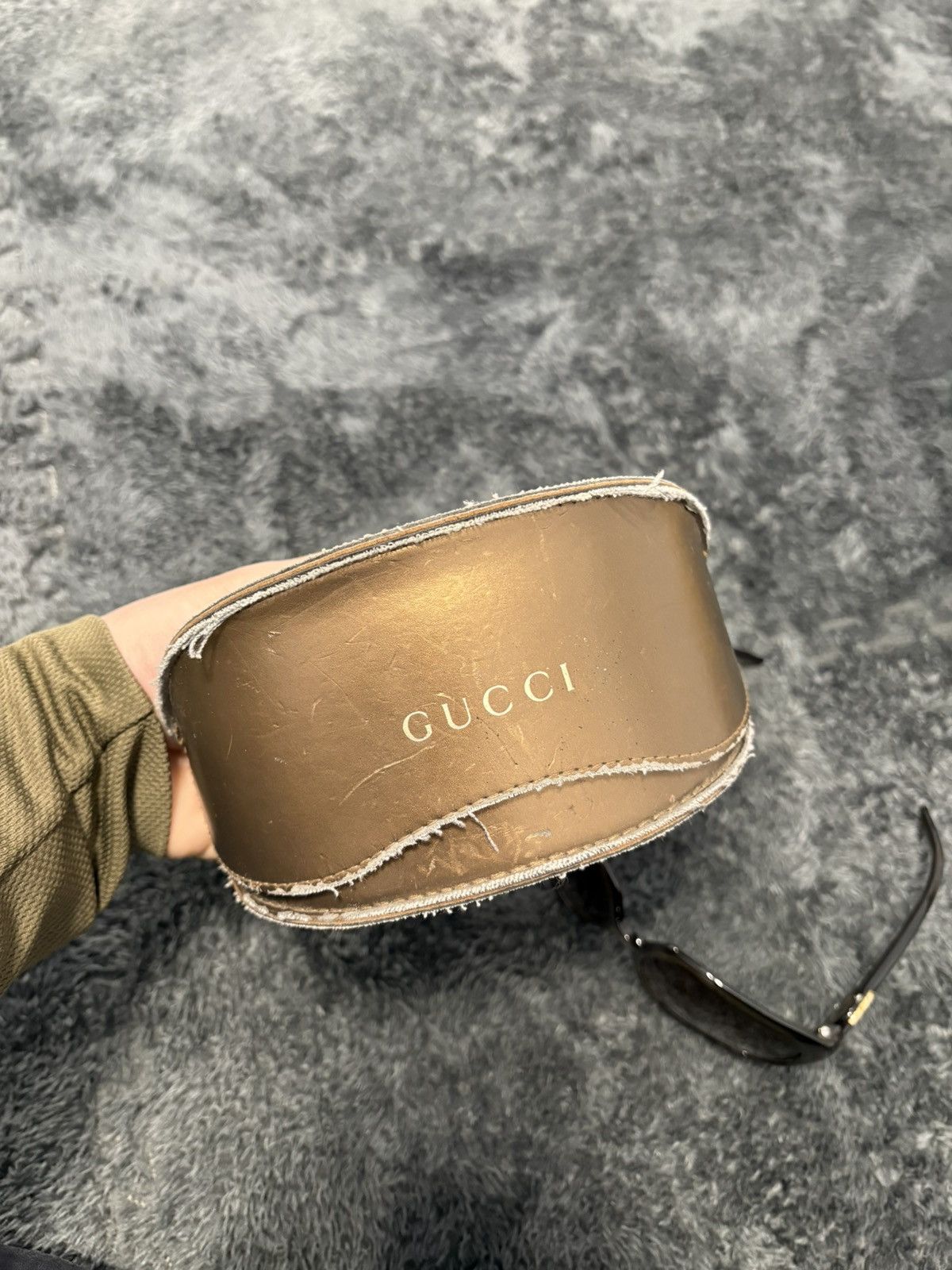 Gucci Vintage Gucci GG Interlocking Logo Sunglasses Size ONE SIZE - 11 Thumbnail
