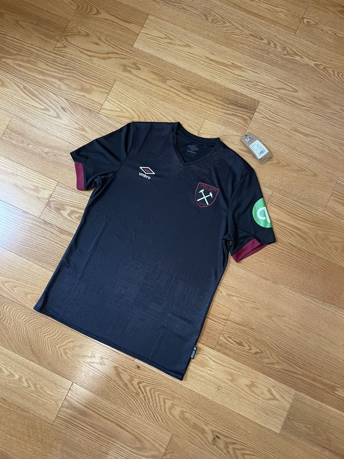 Umbro Umbro West Ham MOHAMMED KUDUS🇬🇭 2024/25 away jersey Size US M / EU 48-50 / 2 - 2 Thumbnail